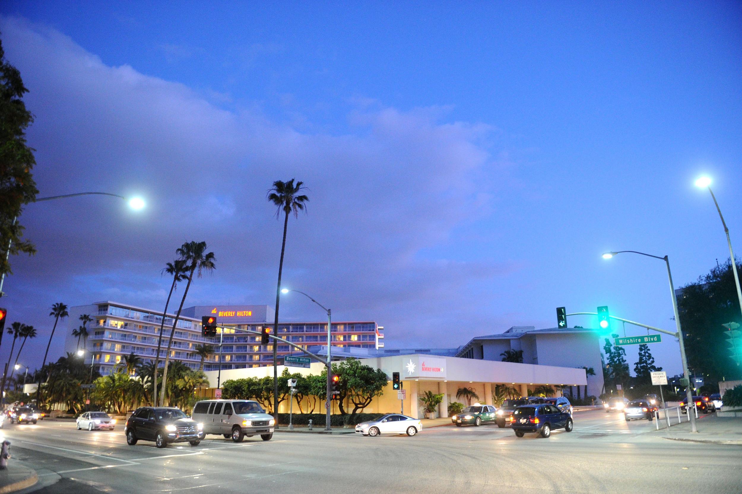 The Beverly Hilton hosts 150 red carpet events each year