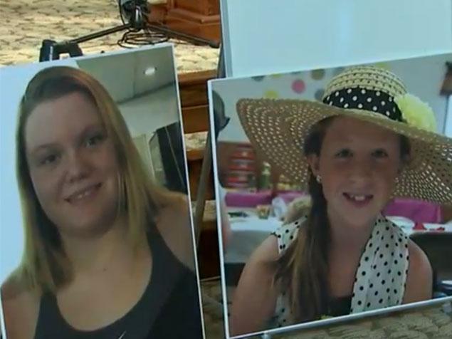 Best friends Libby German (left) and Abby Williams (right) were murdered when they went on a hike together in 2017