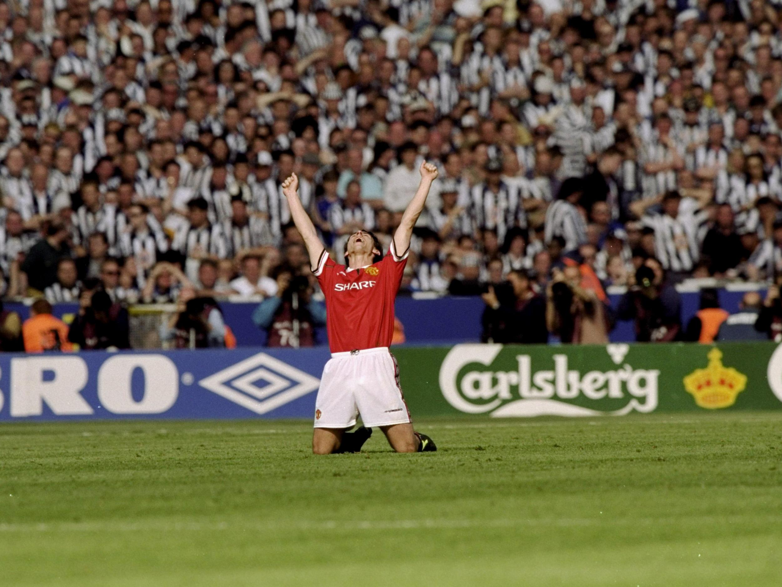 United easily beat Newcastle in the 1999 final