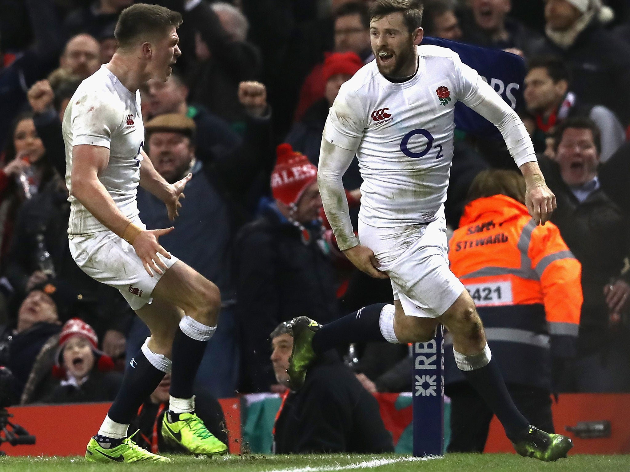 Farrell was instrumental in England's victories over France and Wales