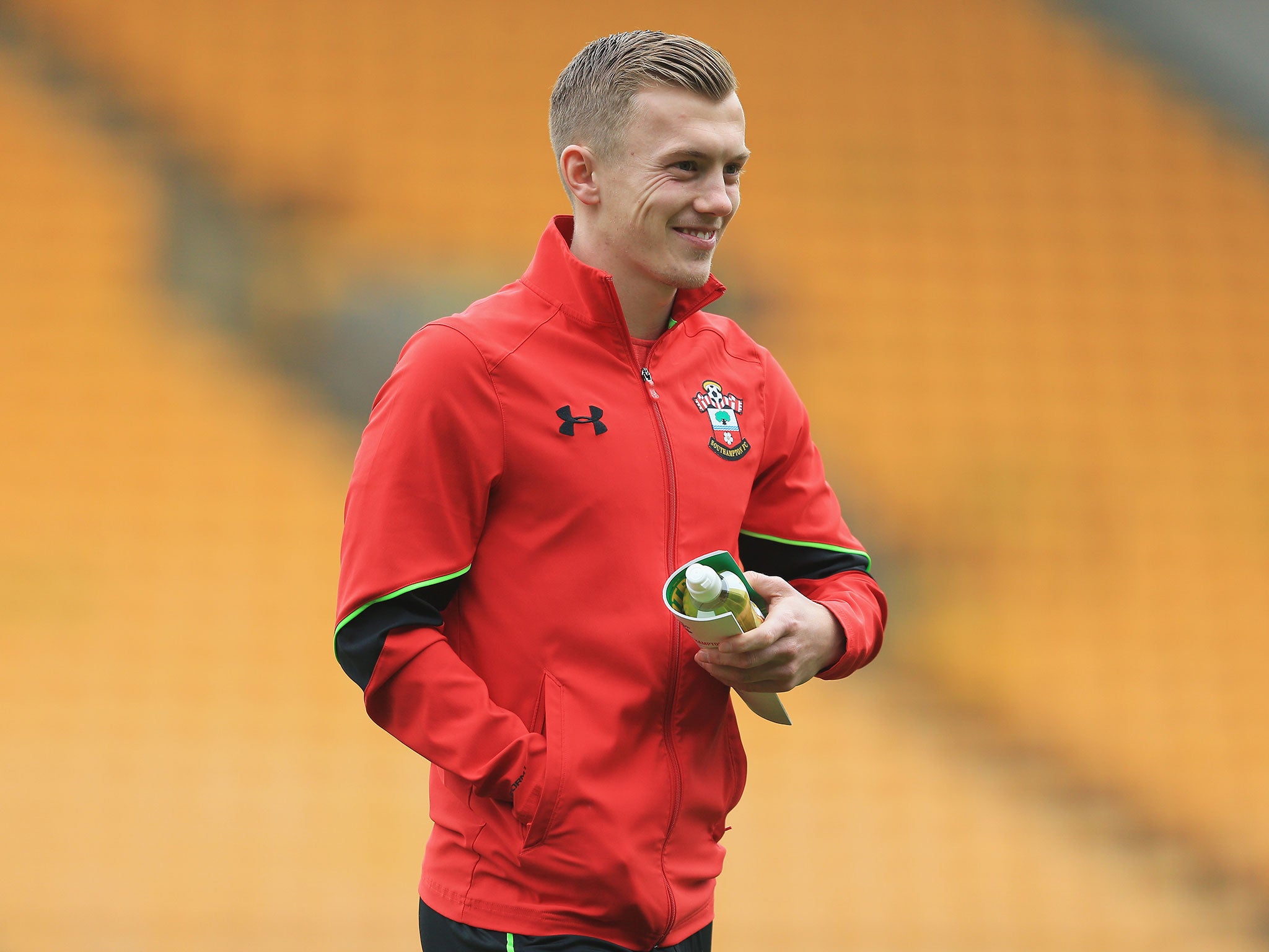 Ward-Prowse has said his team have nothing to fear against United