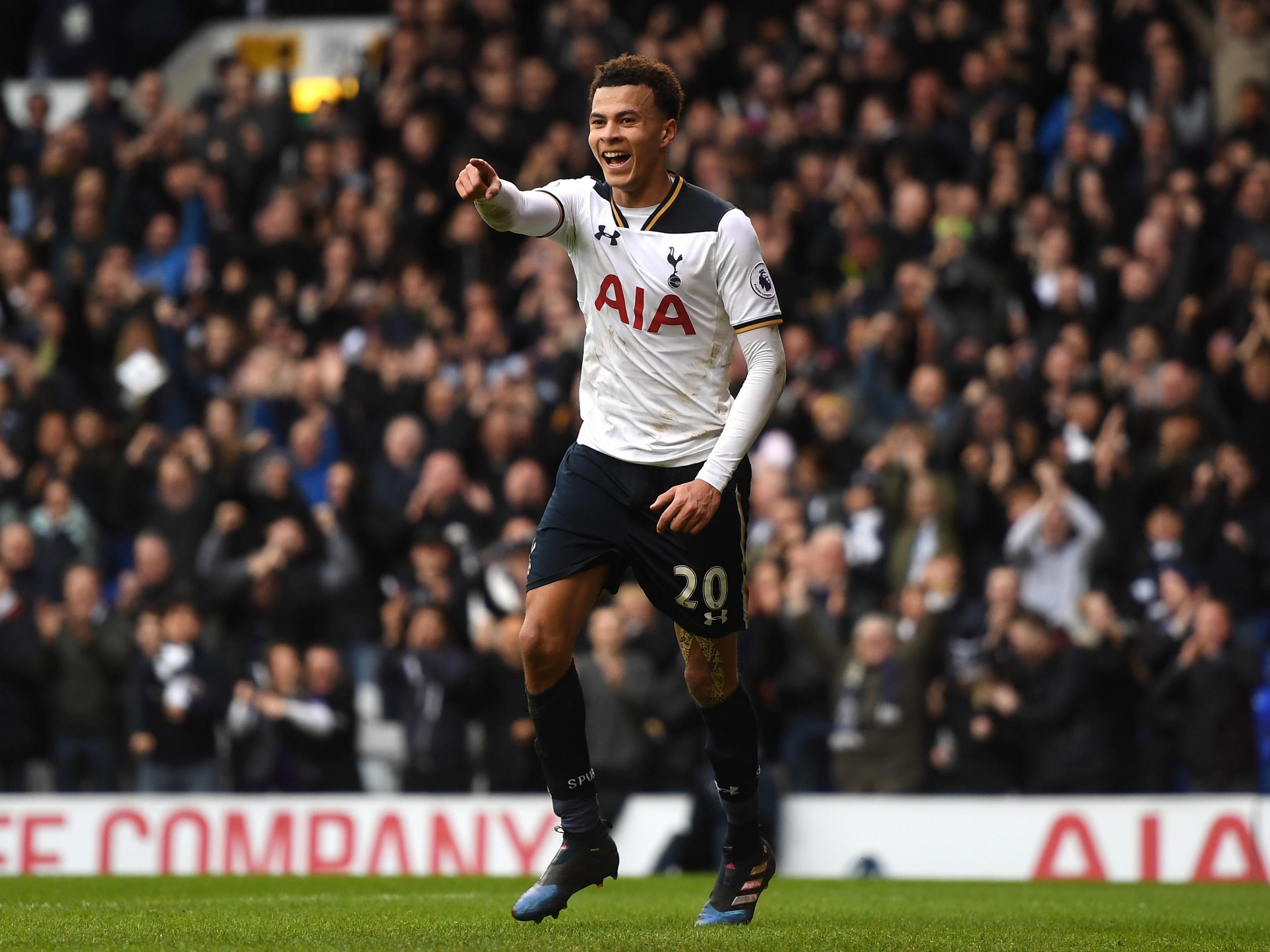 Alli atoned for his red-card in Europe with a goal