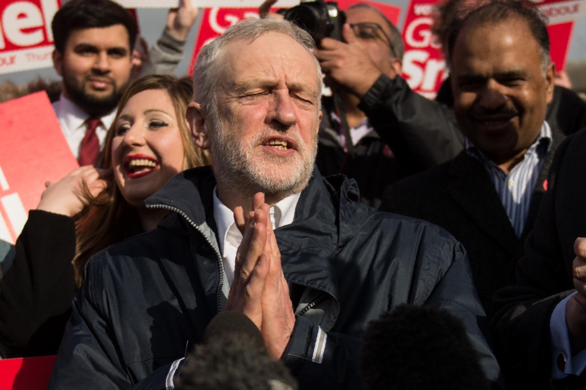 Labour leader Jeremy Corbyn