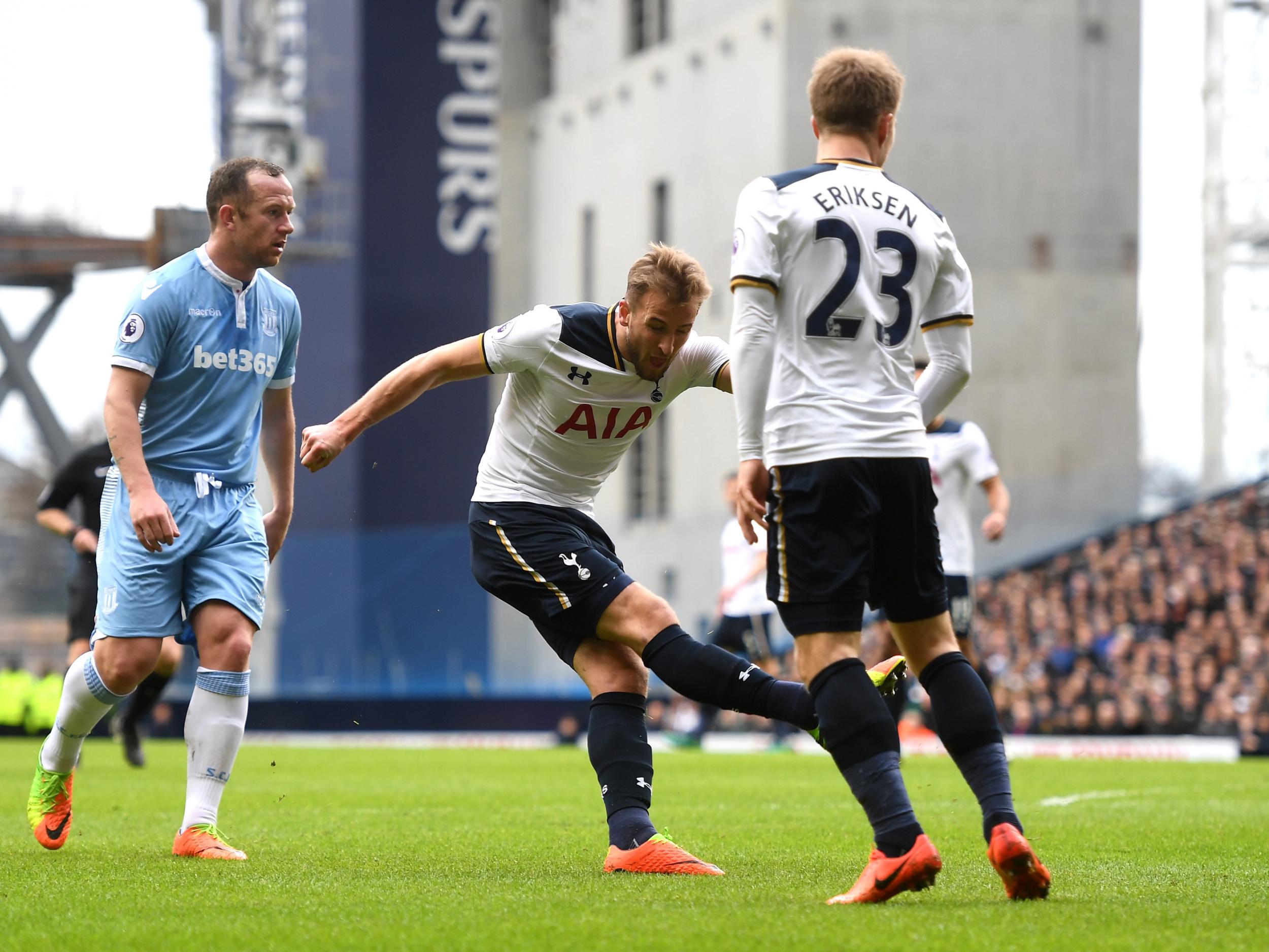 It took less than 15-minutes for Kane to open the scoring