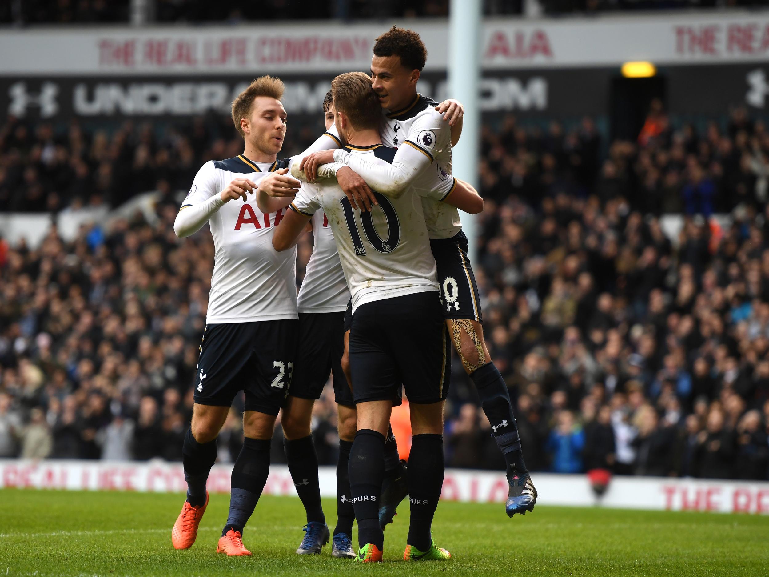 Kane made light work of Stoke's defence with a superb hat-trick