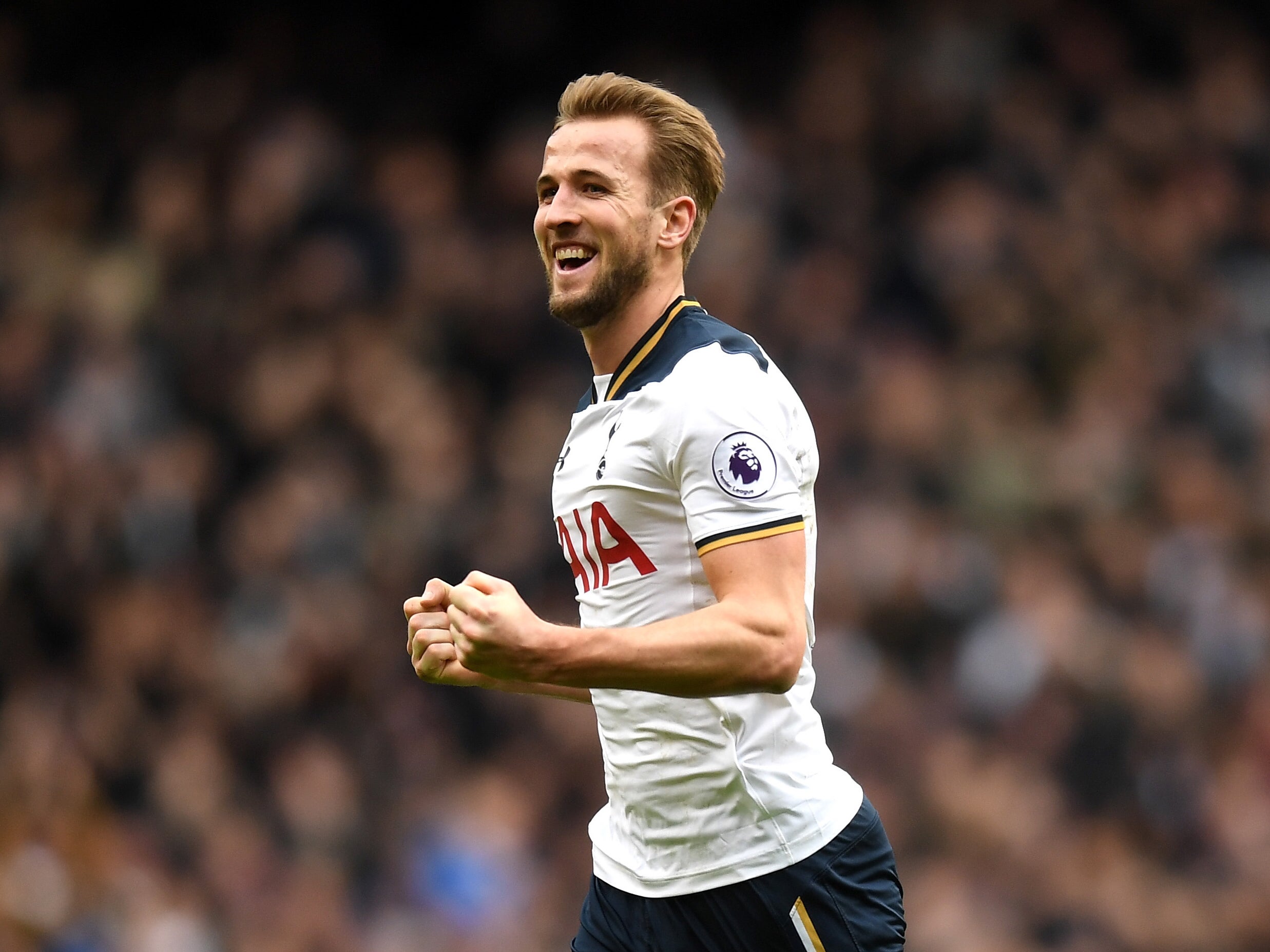 Kane scored a hat-trick against Stoke last weekend