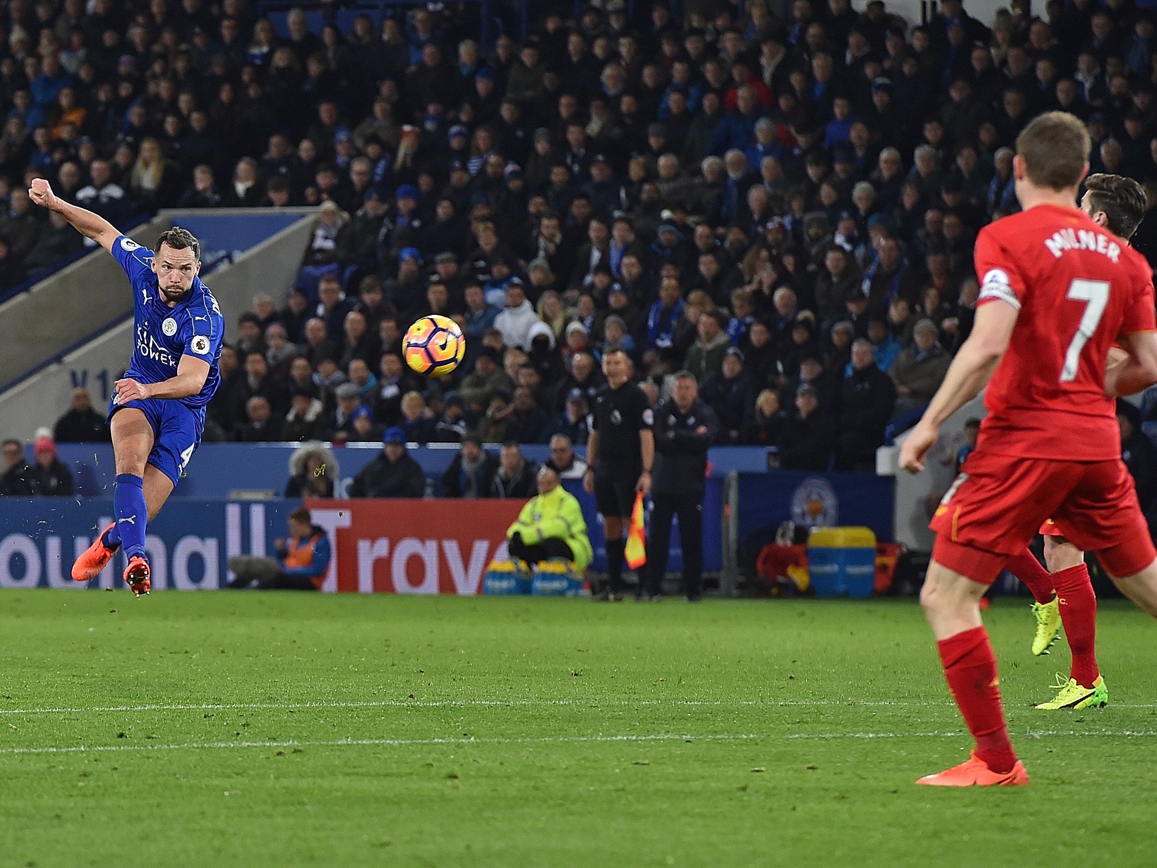 Drinkwater scored a sublime goal for the hosts (Getty)