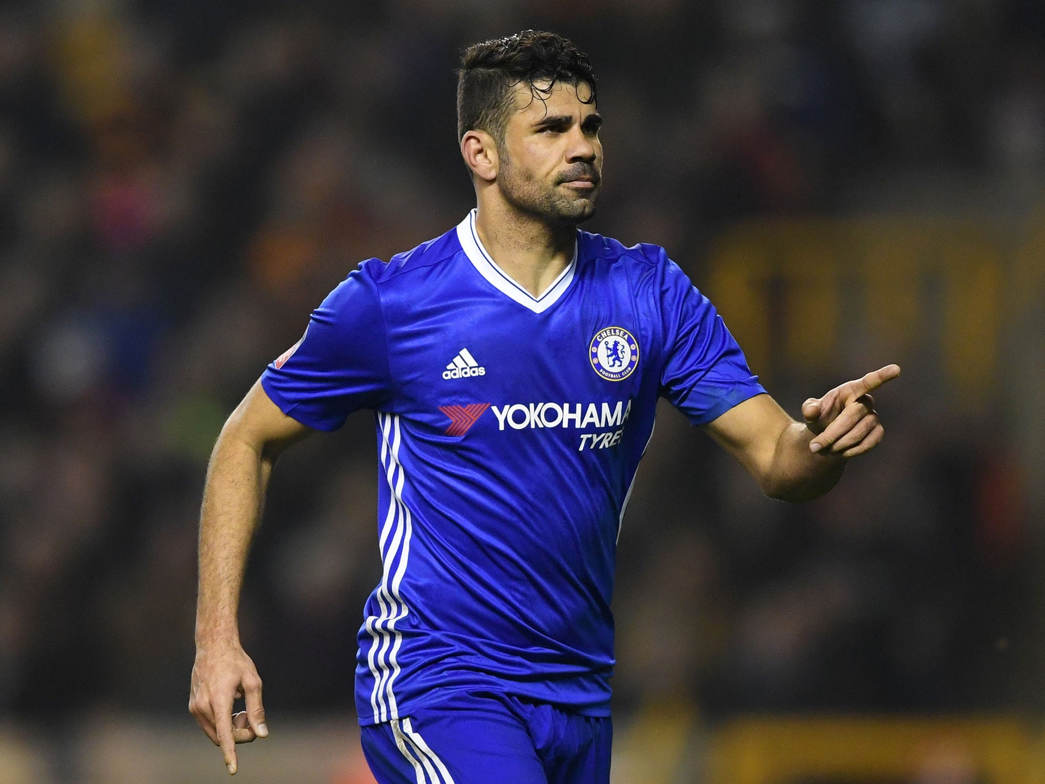 Costa has 16 goals and five assists to his name this season