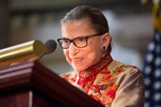 Ruth Bader Ginsburg death: Tributes paid to Supreme Court justice