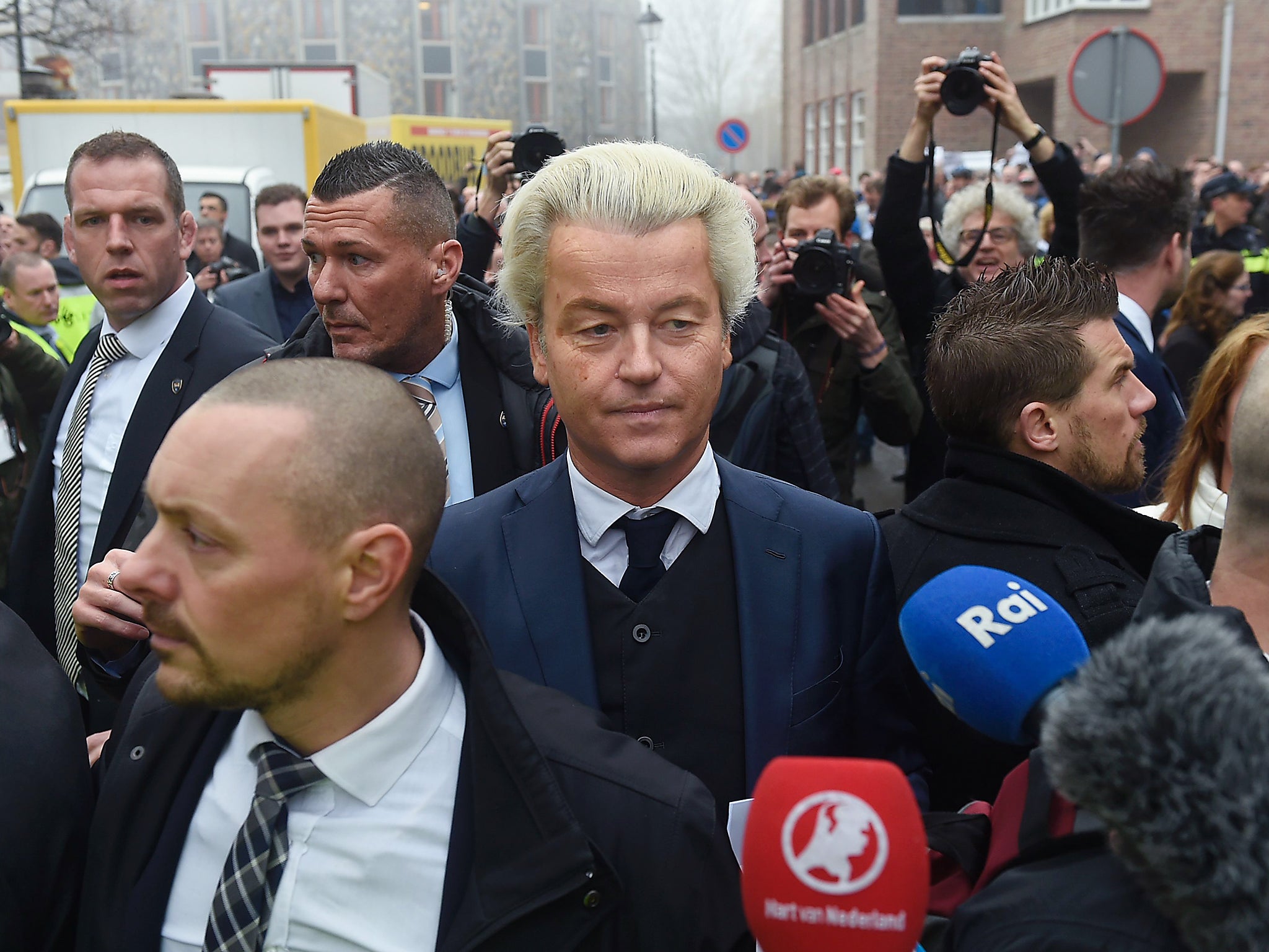 Dutch far-right politician and leader of the Freedom Party Geert Wilders (Getty)