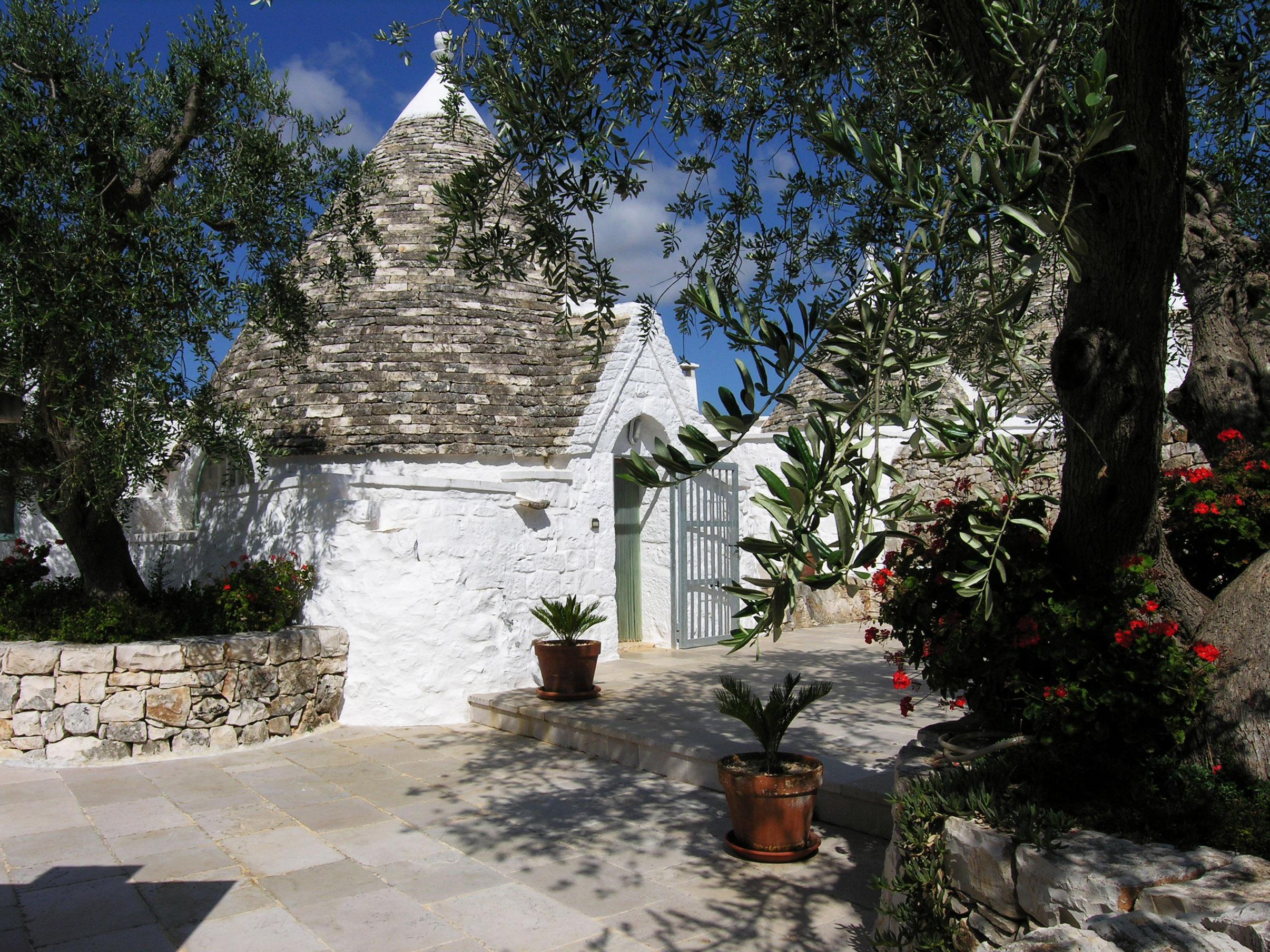 Trullo Noce is picture perfect Puglia and will be warm in June