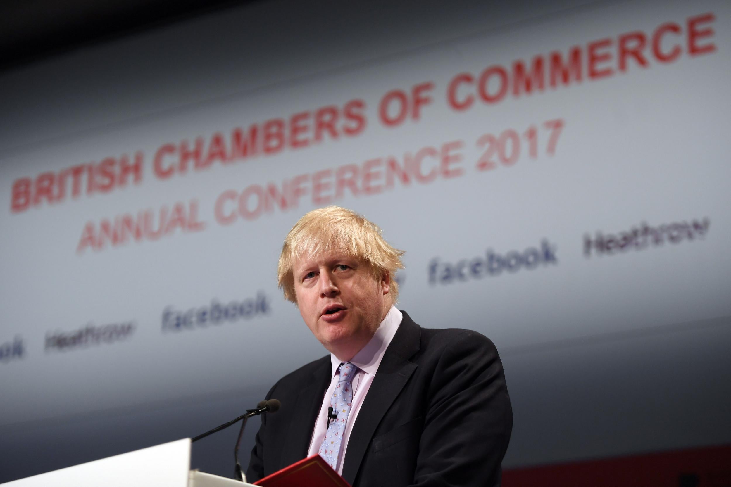 The Foreign Secretary told business leaders on Tuesday they should not let globalisation become a ‘boo word’