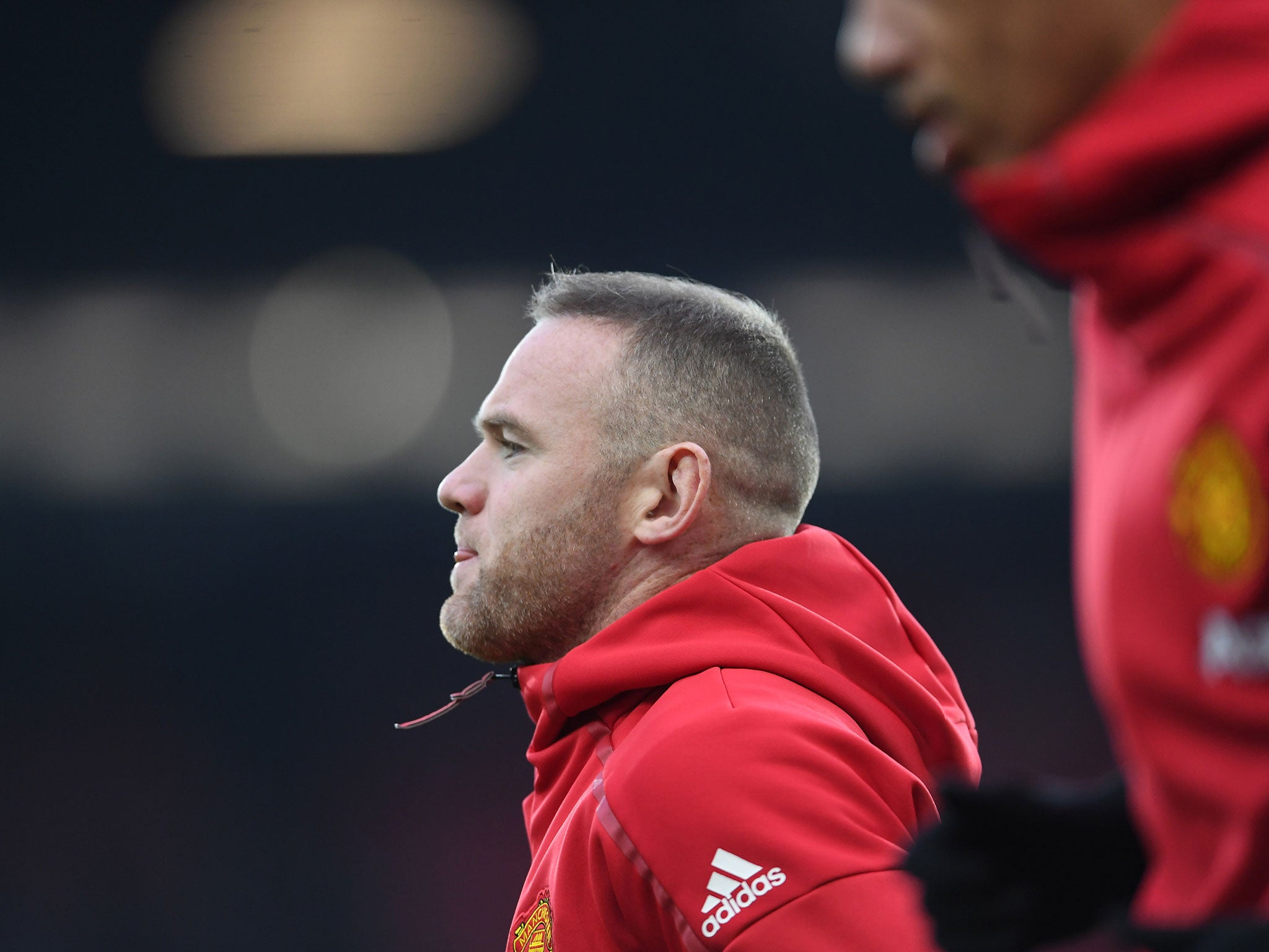 Rooney has has not featured much for Manchester United this season