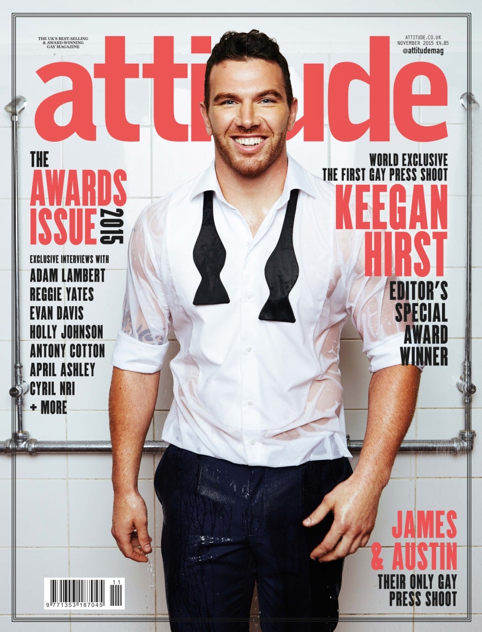 The prop appeared on the front cover of Attitude shortly after coming out