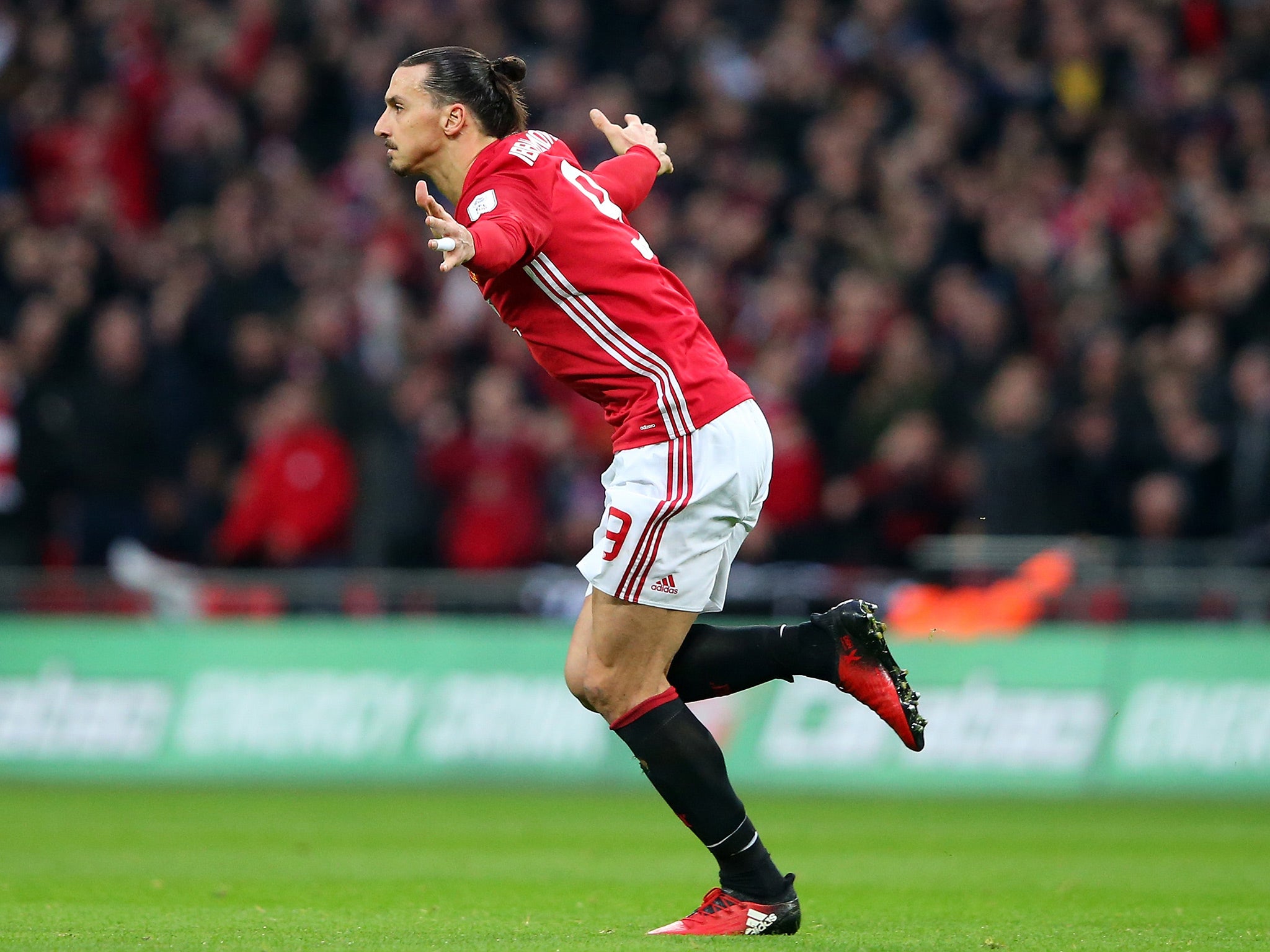 Zlatan Ibrahimovic has enjoyed a fine debut season but has been linked with a move away