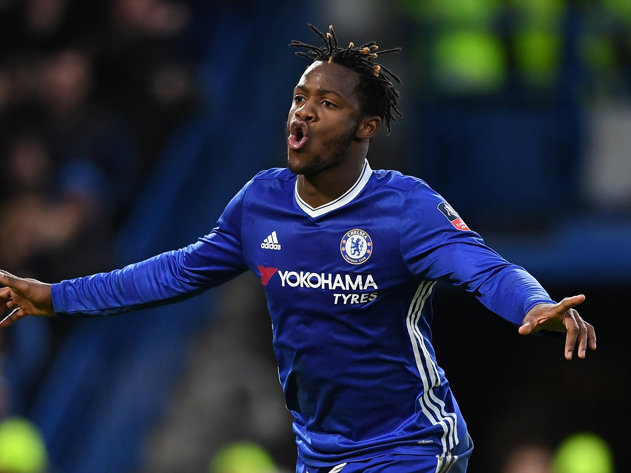 Michy Batshuayi has found opportunities limited since arriving at Chelsea in the summer