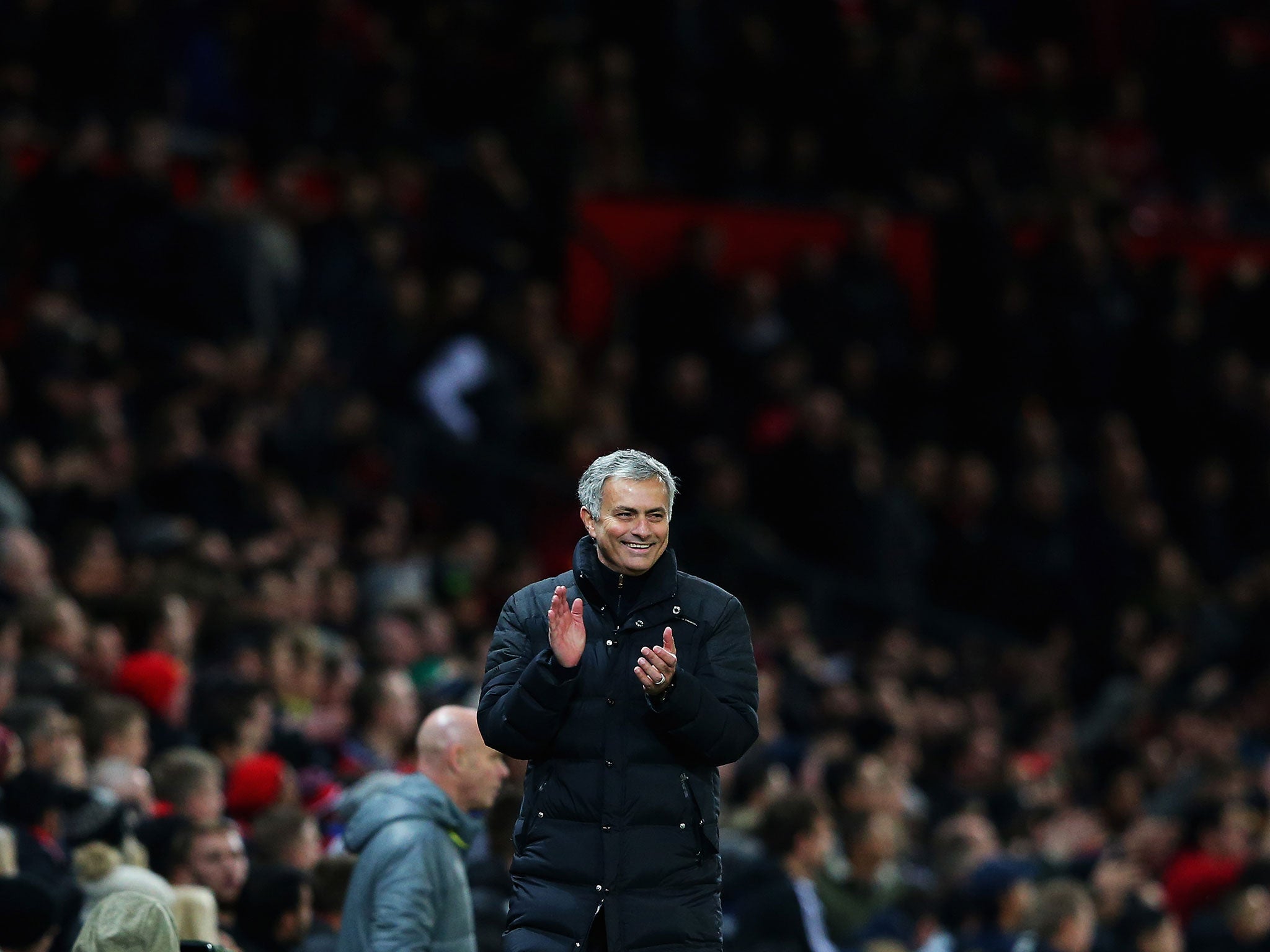 Mourinho was full of praise for the United faithful