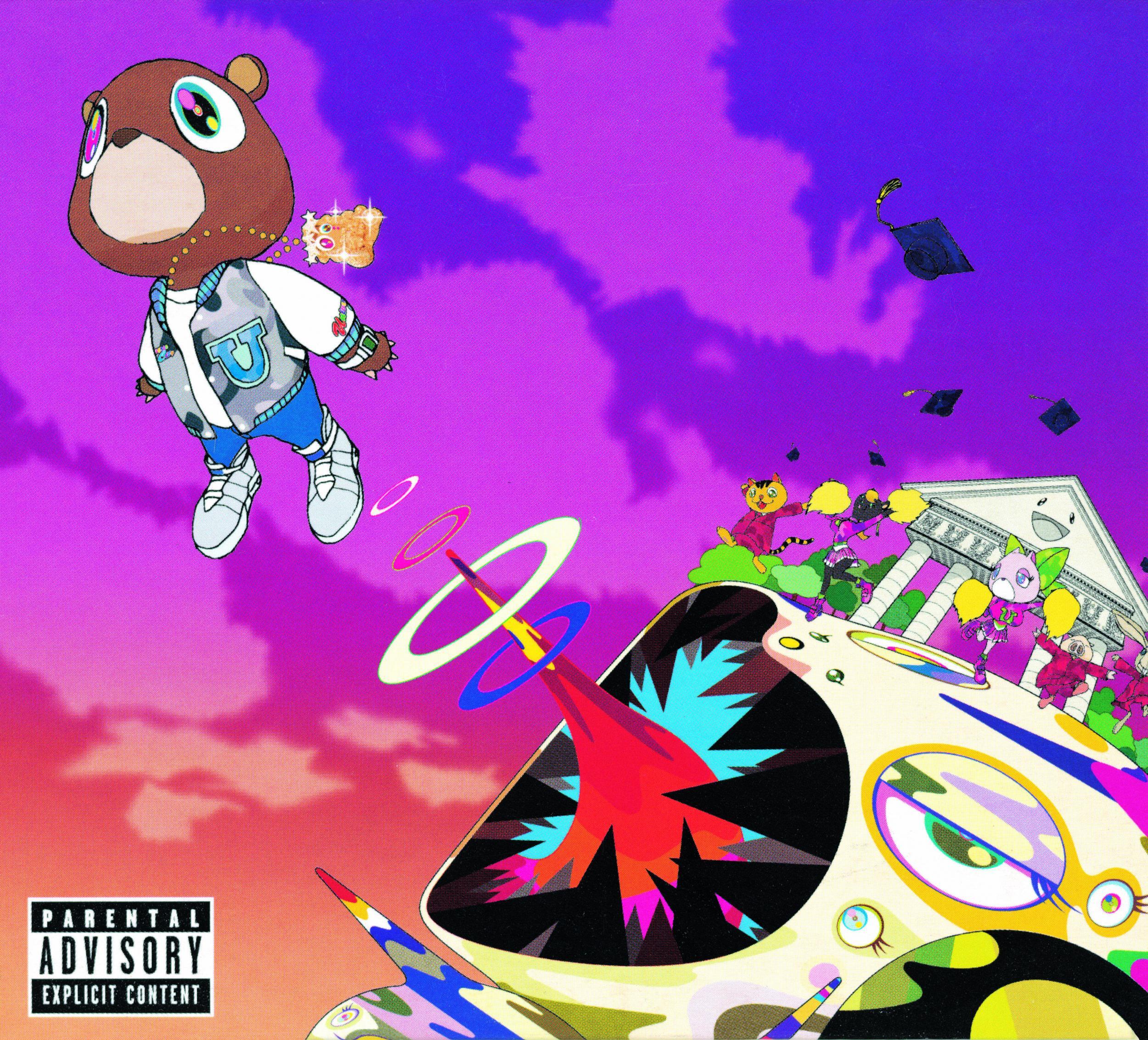 Takashi Murakami designed the cover for Kanye West’s ‘Graduation’