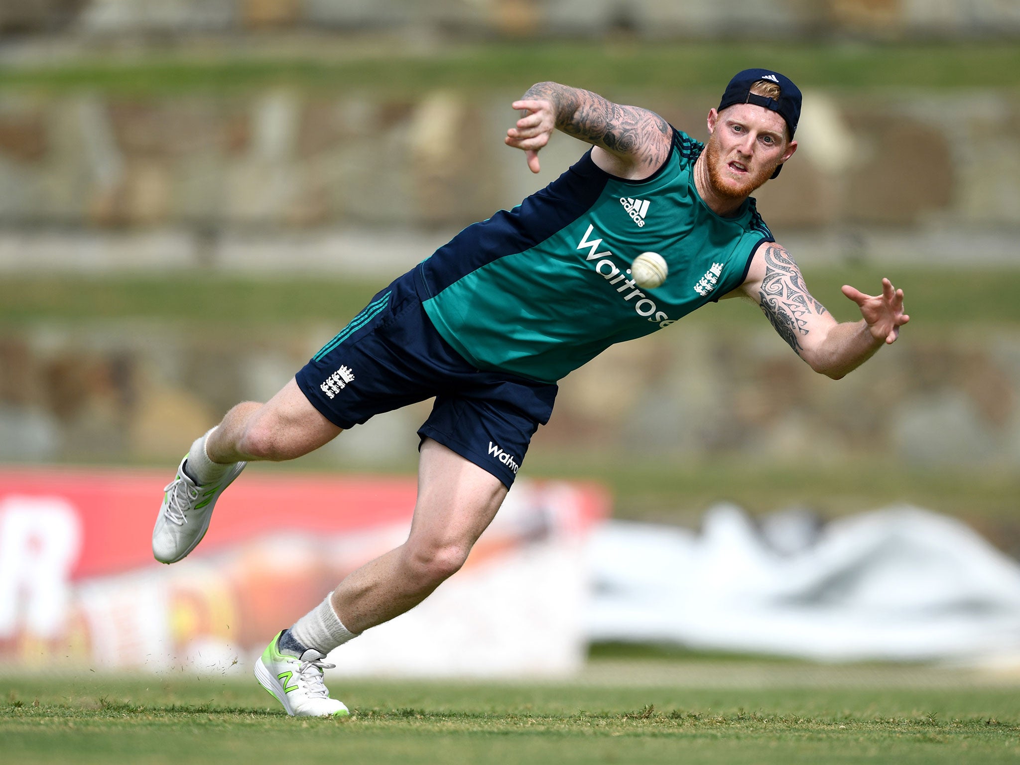 Stokes in training for England