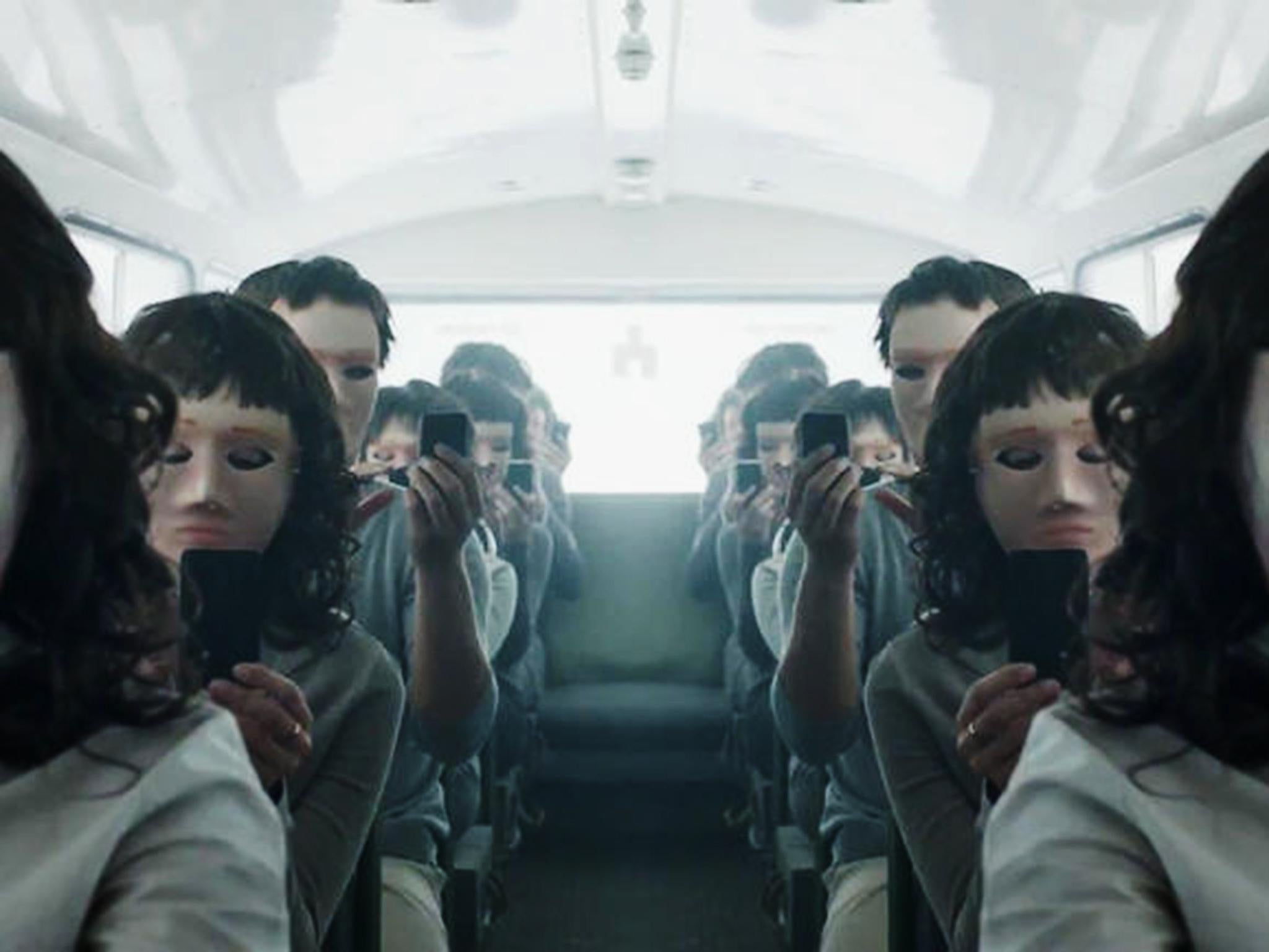 A scene from Charlie Brooker’s ‘Black Mirror’