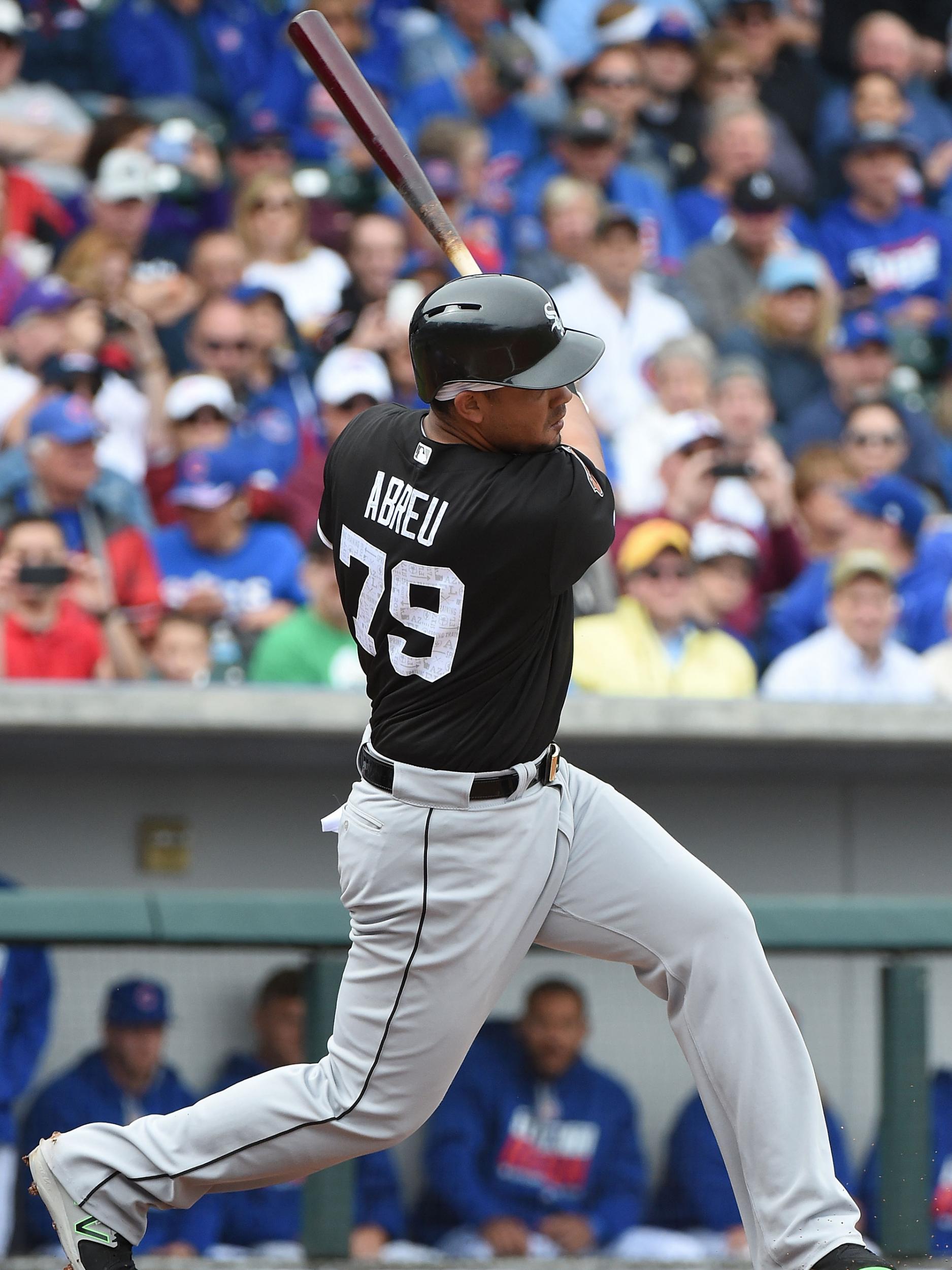 Jose Abreu in action for the Chicago White Sox