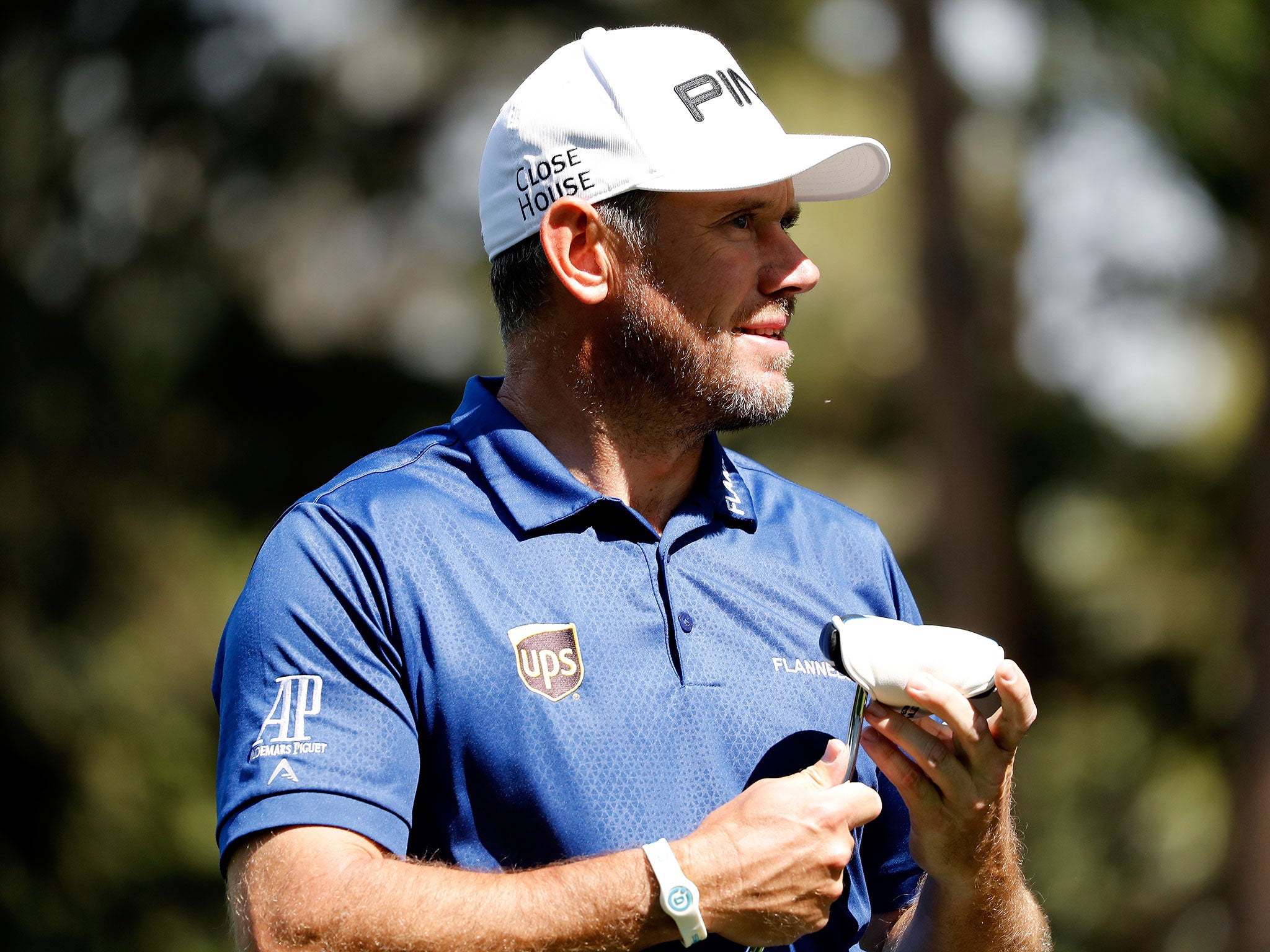 Lee Westwood is one of six men tied for the lead