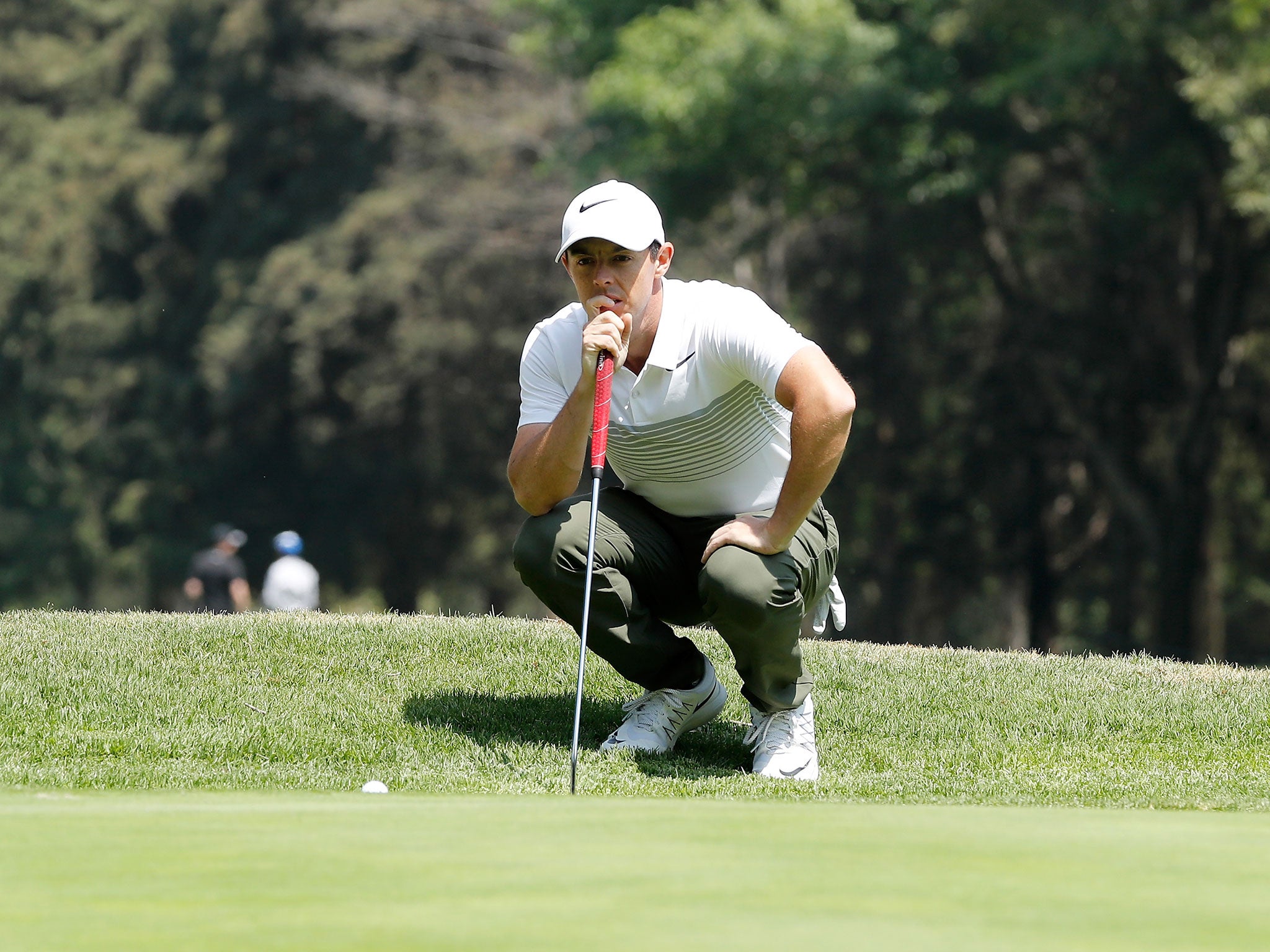 McIlroy struggled with a stomach complaint during the opening round
