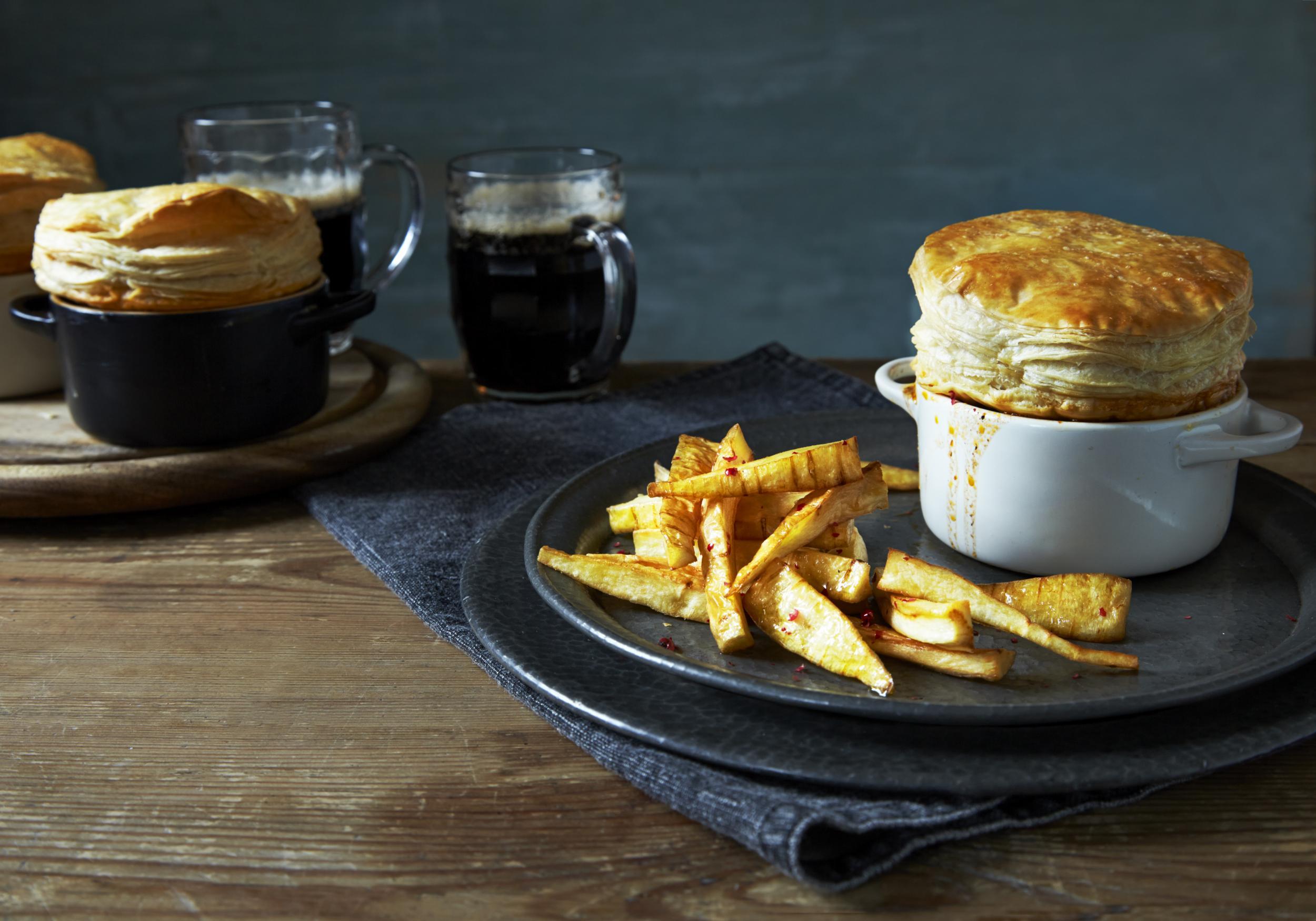 Pie steak and frites, anyone?