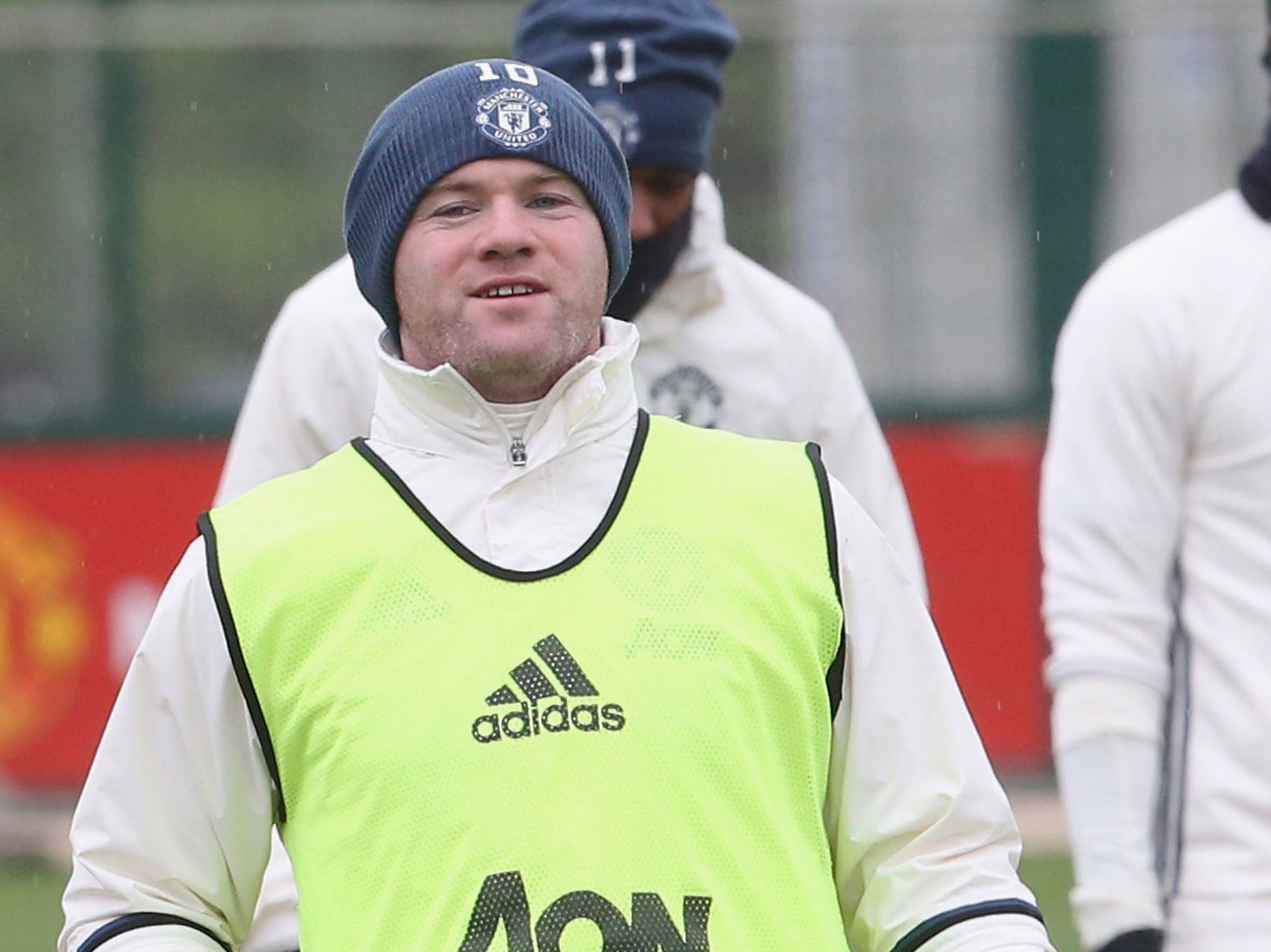 Wayne Rooney was named on the substitutes' bench for last Sunday's EFL Cup final