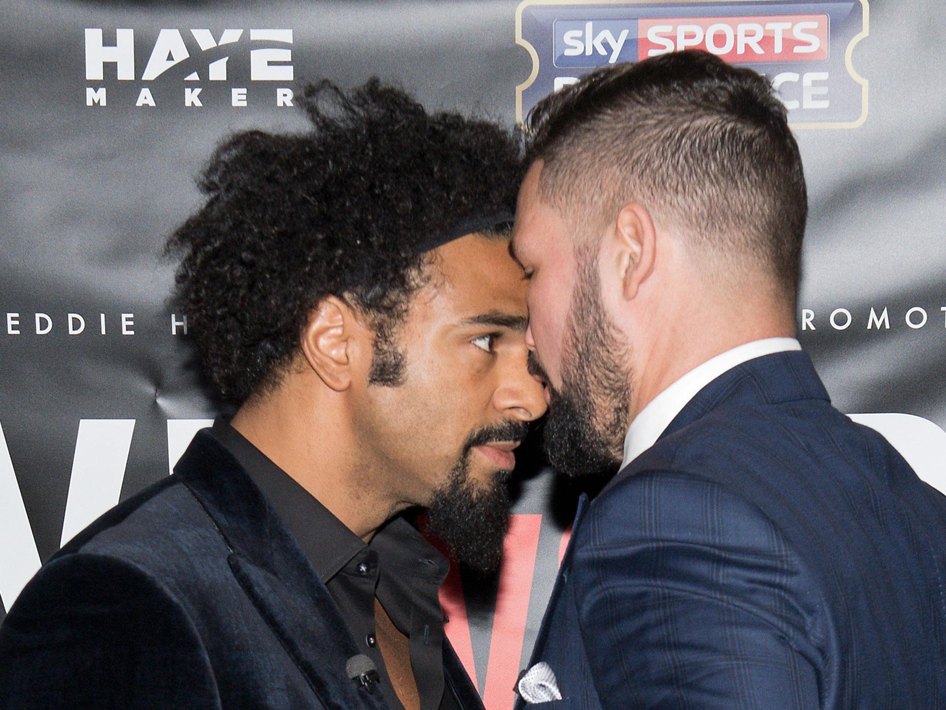 The fight was arranged and the trash-talking started in earnest, with Haye setting the tone for a bad-tempered build-up.