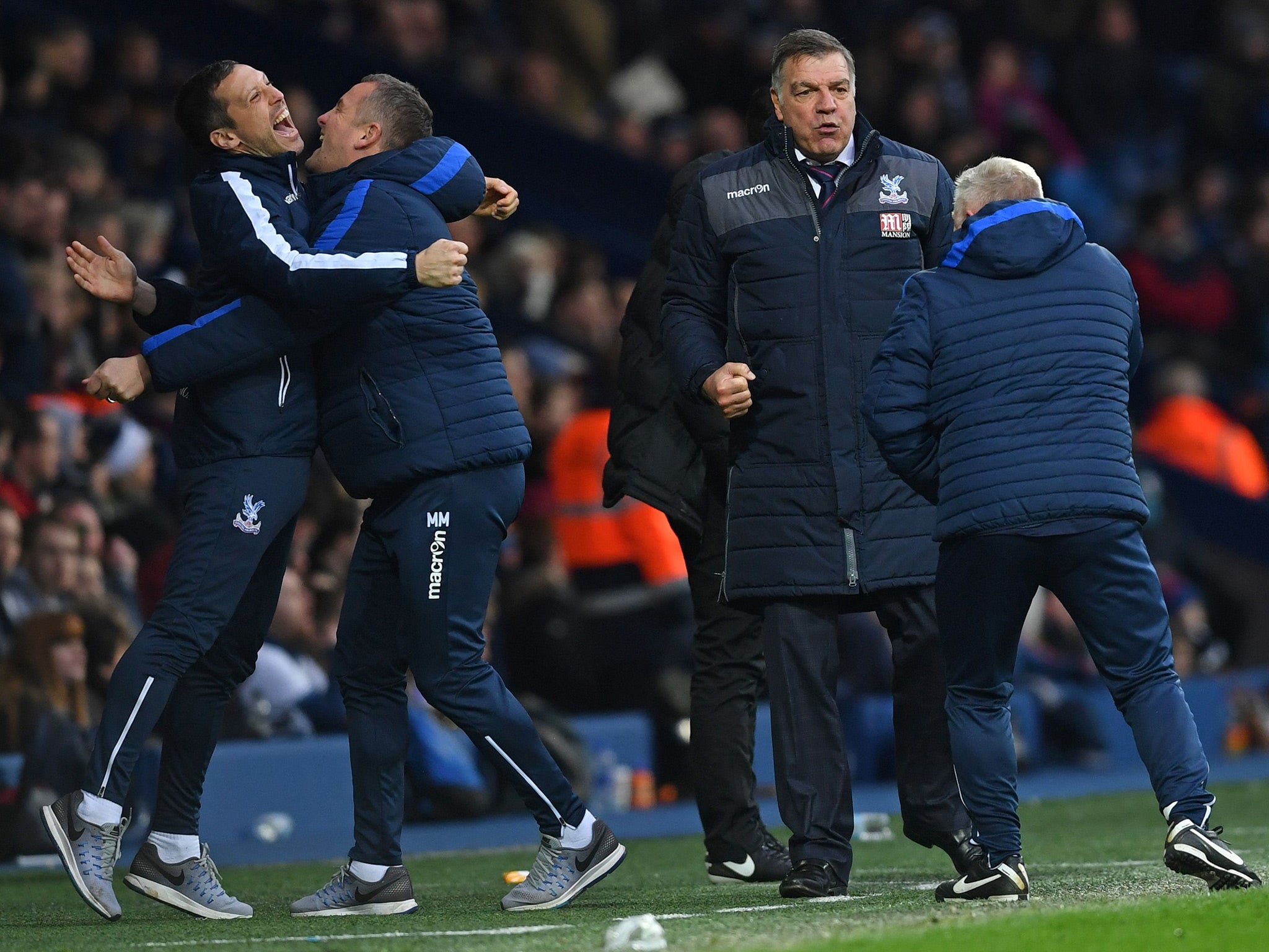 The win gave Sam Allardyce's side consecutive victories for only the second time this season