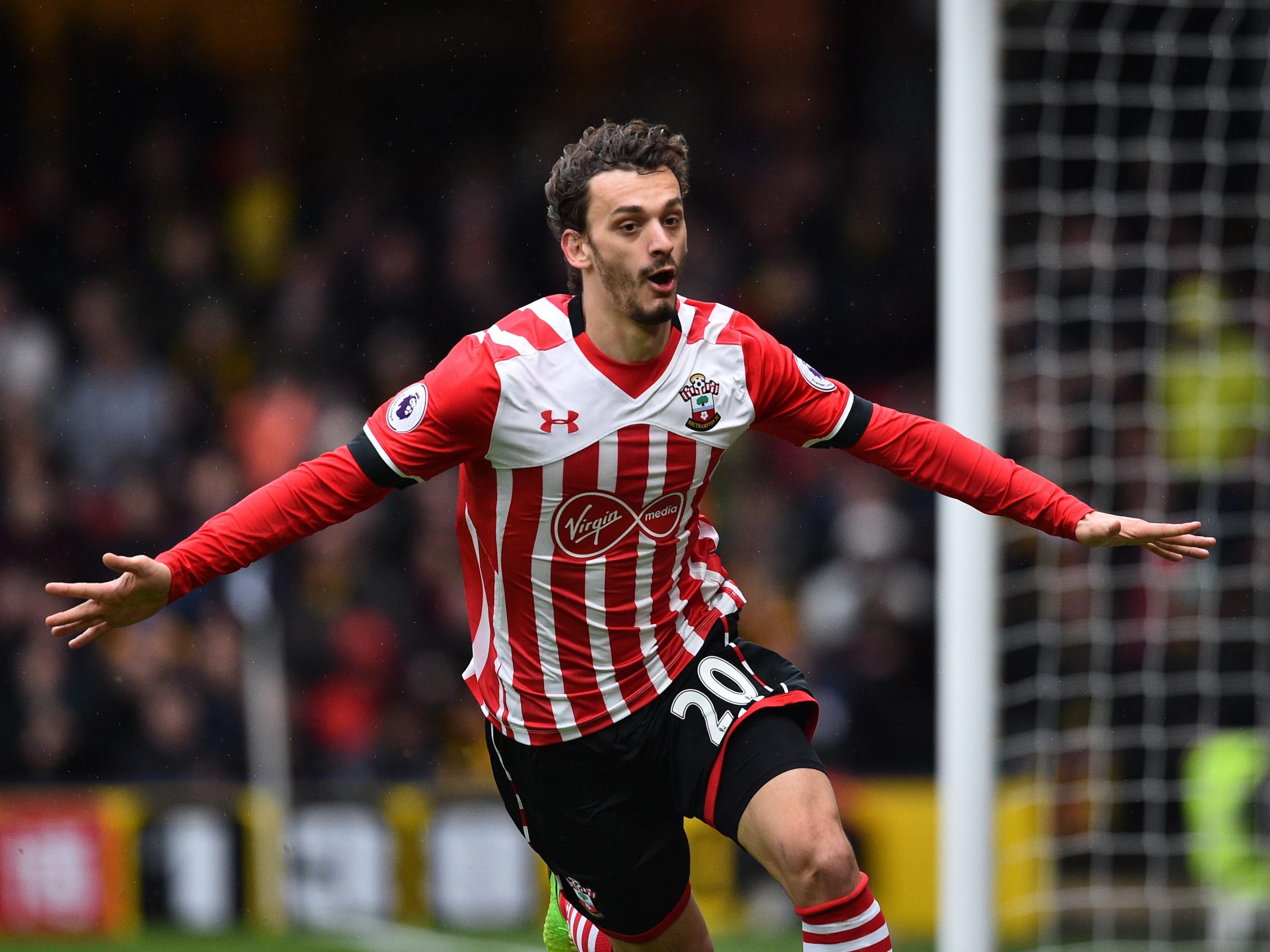 Manolo Gabbiadini has enjoyed a good start at Southampton