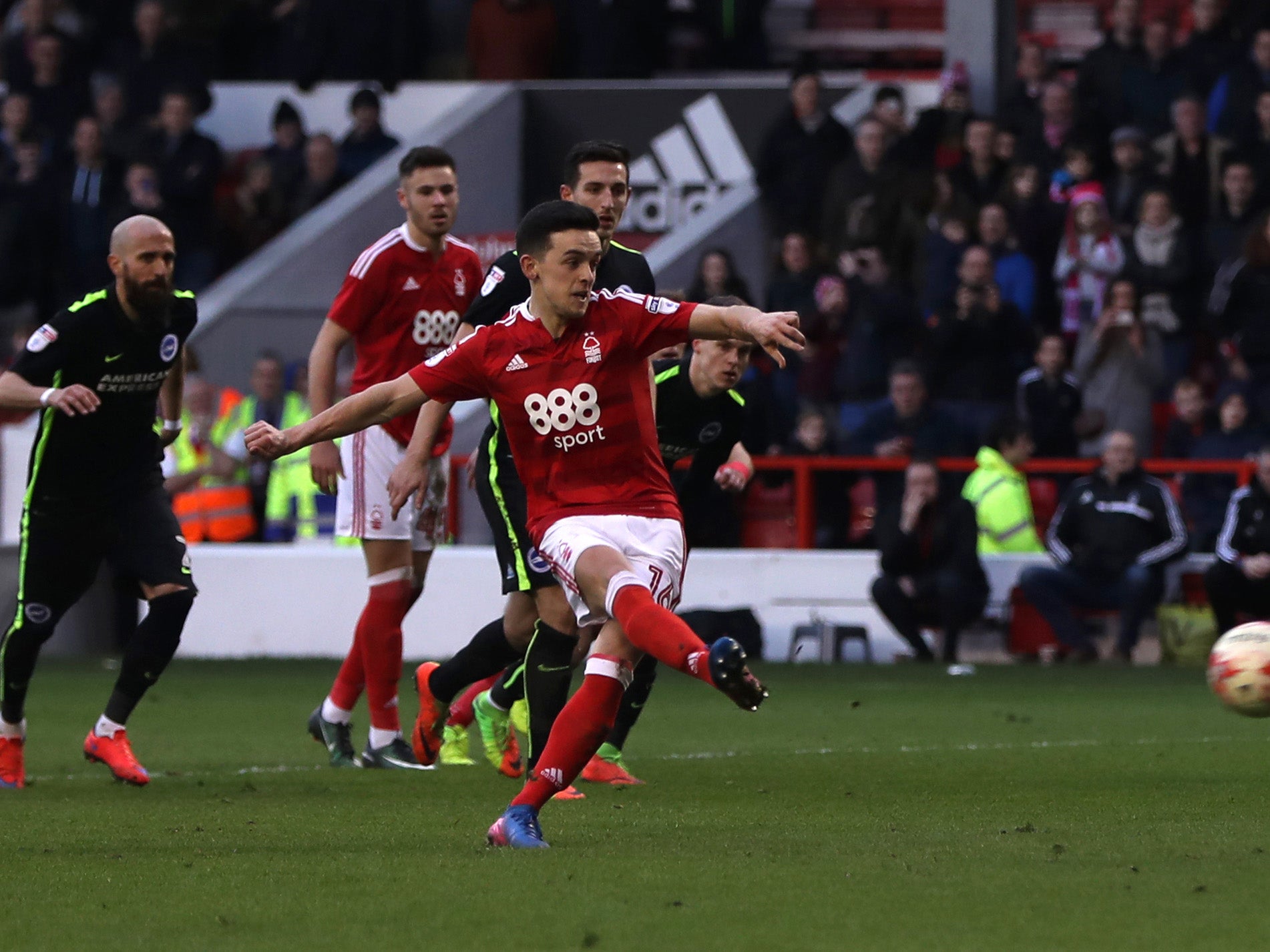 Zach Clough scored from the penalty spot late on