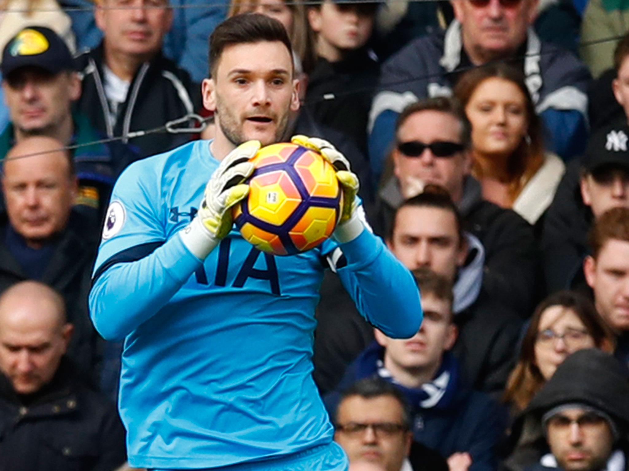 Aside from Lukaku’s strike, it was a very quiet afternoon for Lloris.