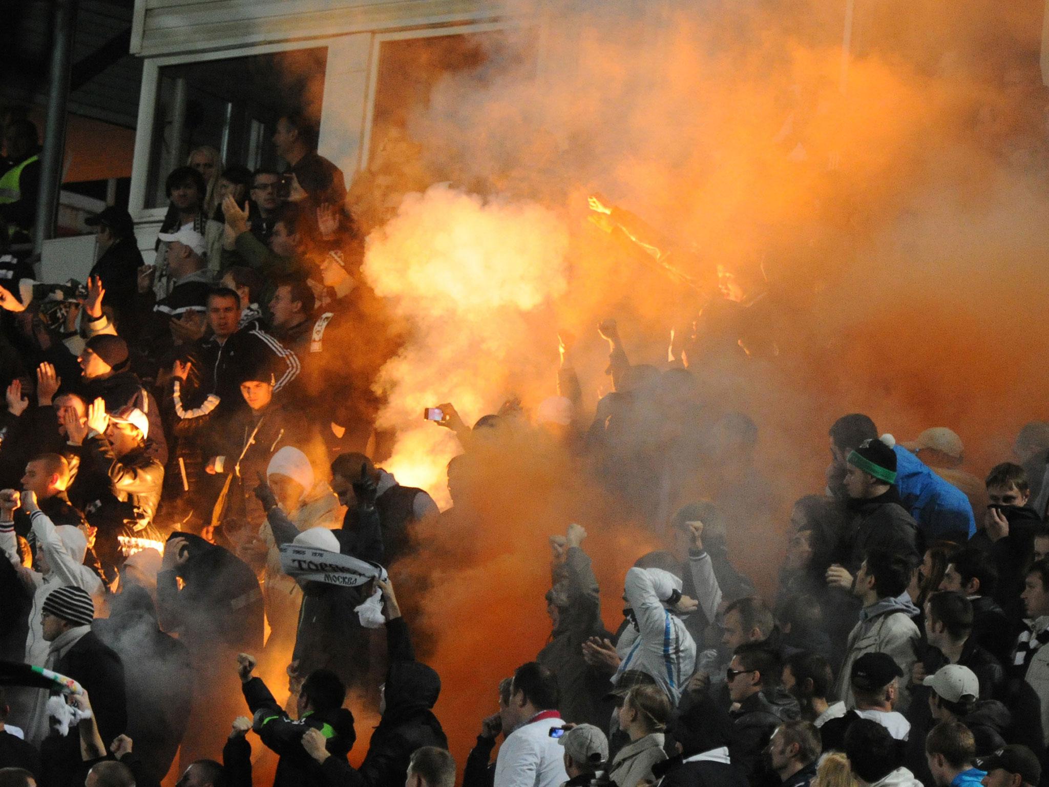 Fears are mounting over hooliganism at next year's World Cup