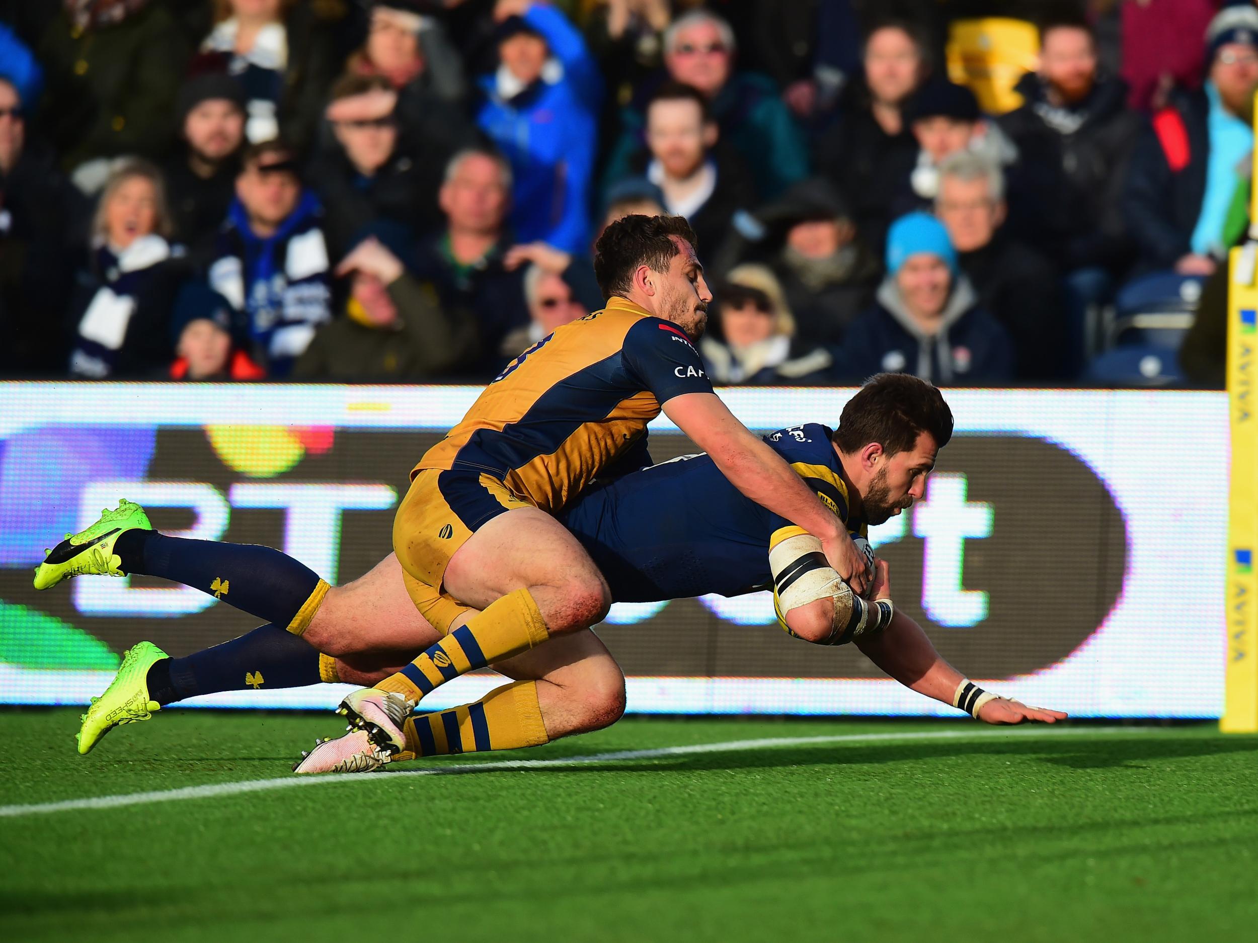 Wynand Oliver posted a sixth try in the final minute