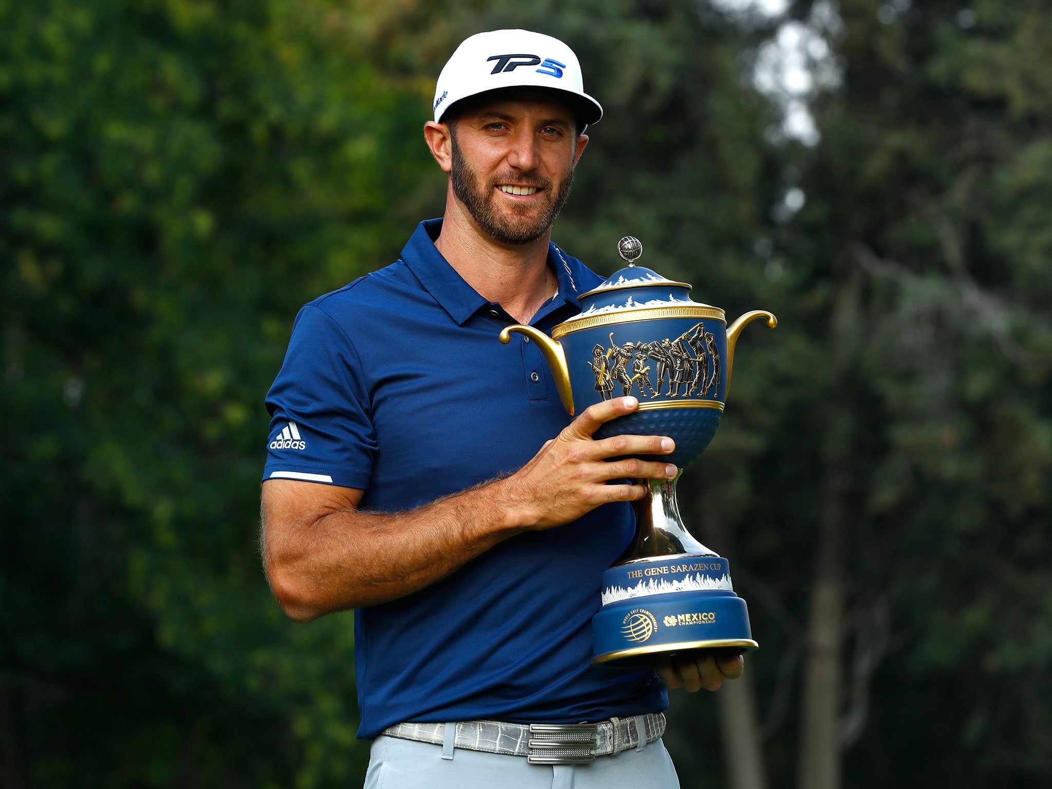 Dustin Johnson won the WGC Mexico Championship by one shot