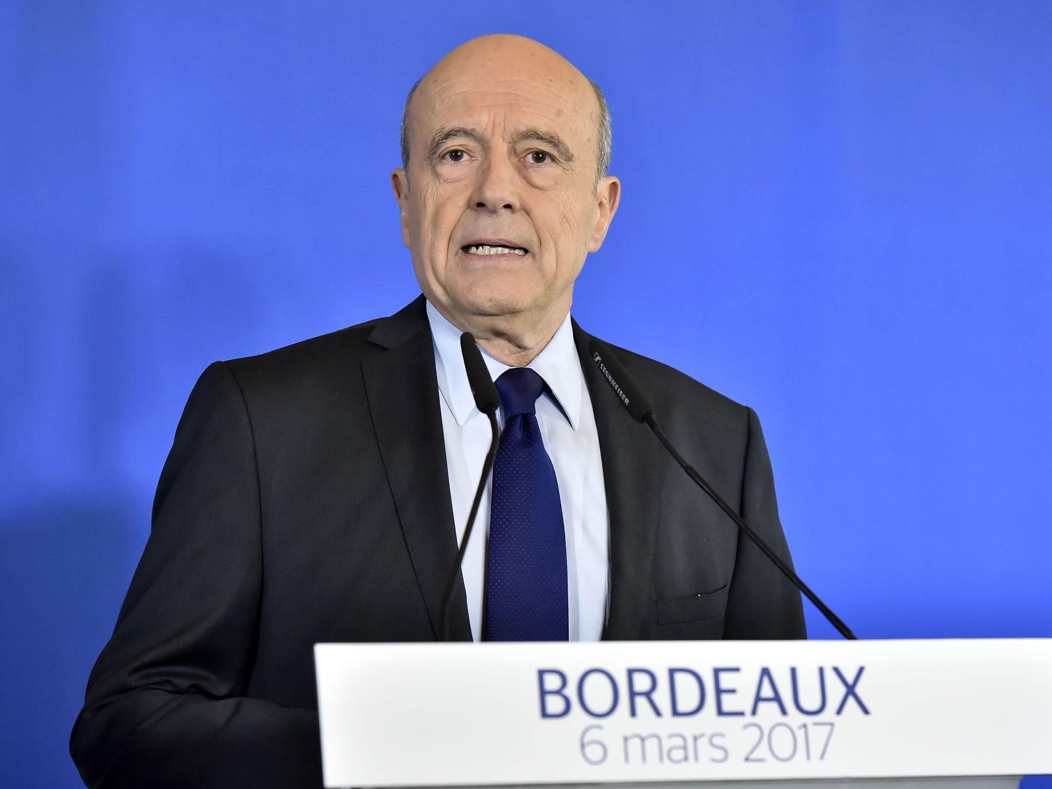 Juppé was defeated by Fillon in the Republican presidential primary in November