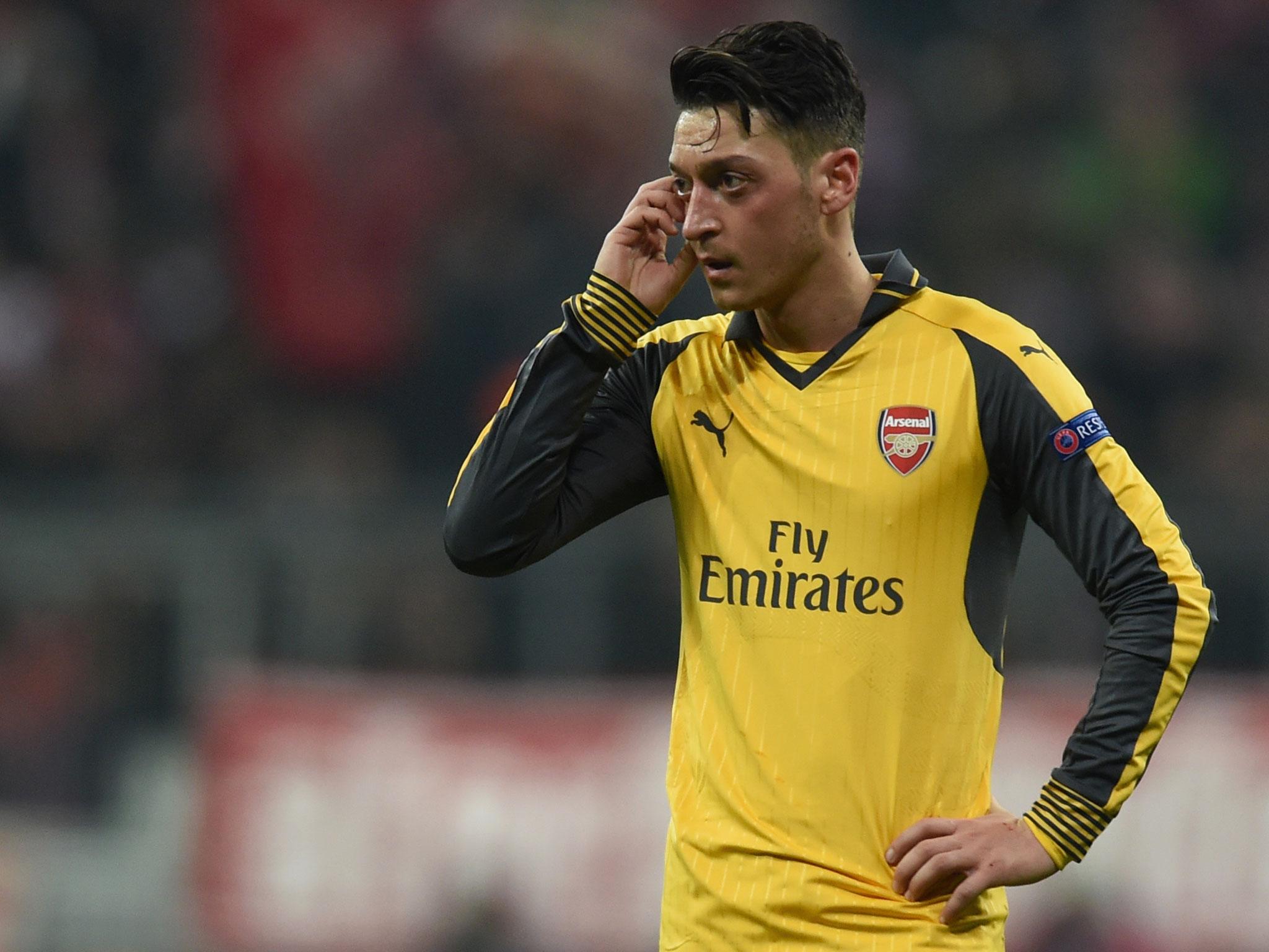 Ozil has been disappointing for Arsenal this season