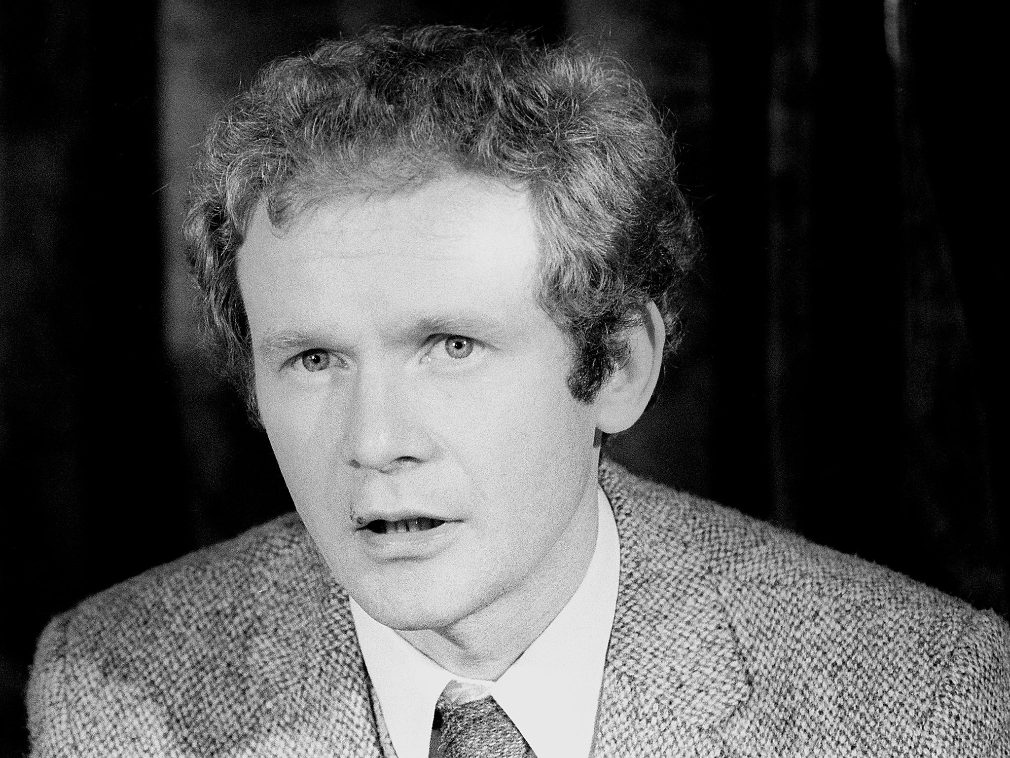 An unissued and undated library picture of alleged former IRA Chief of Staff Martin McGuinness