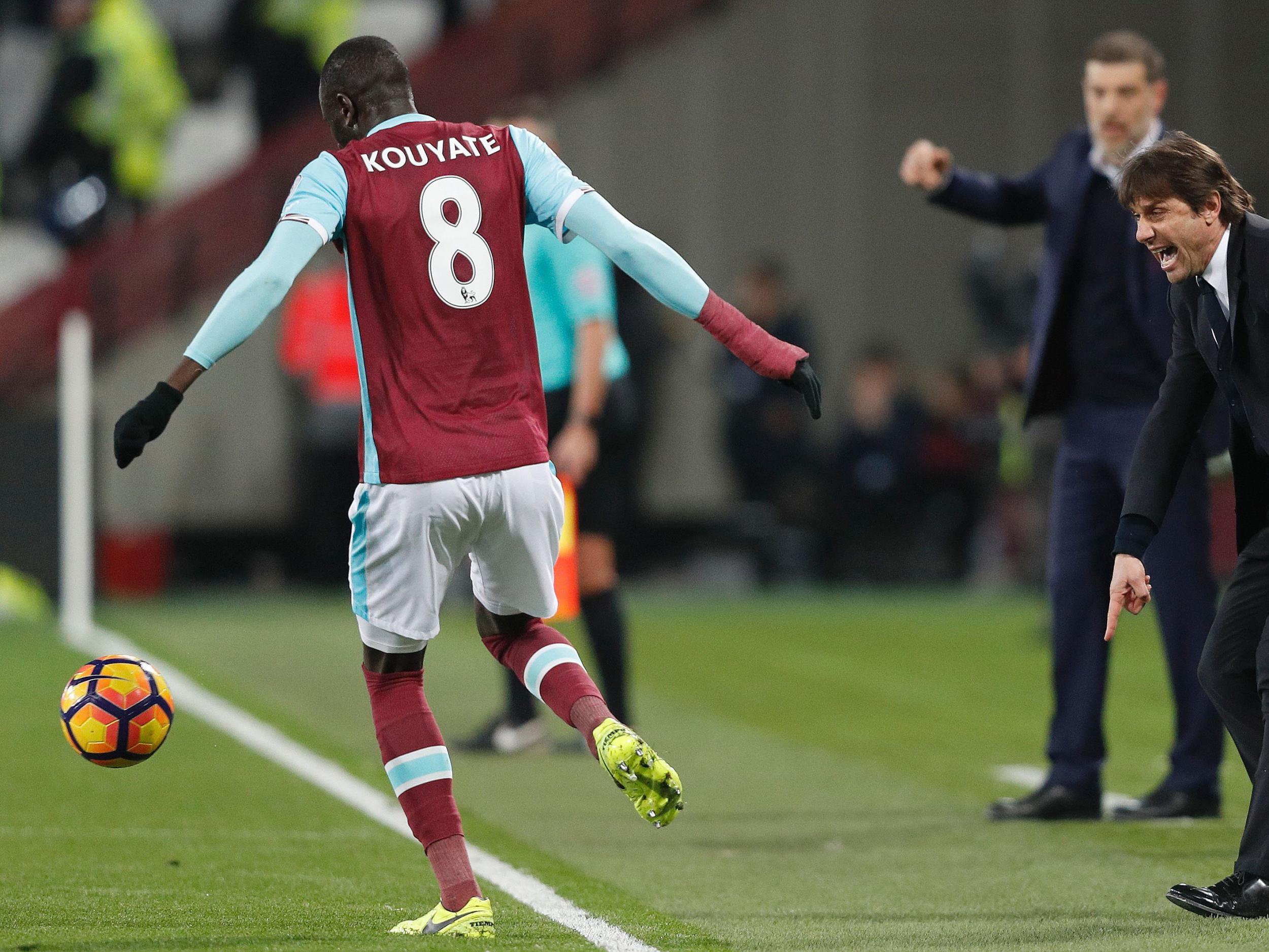 Shifted into defence so as to accommodate Noble. He committed more fouls in the first-half than Chelsea did as an entire team, which rather sums his performance up.