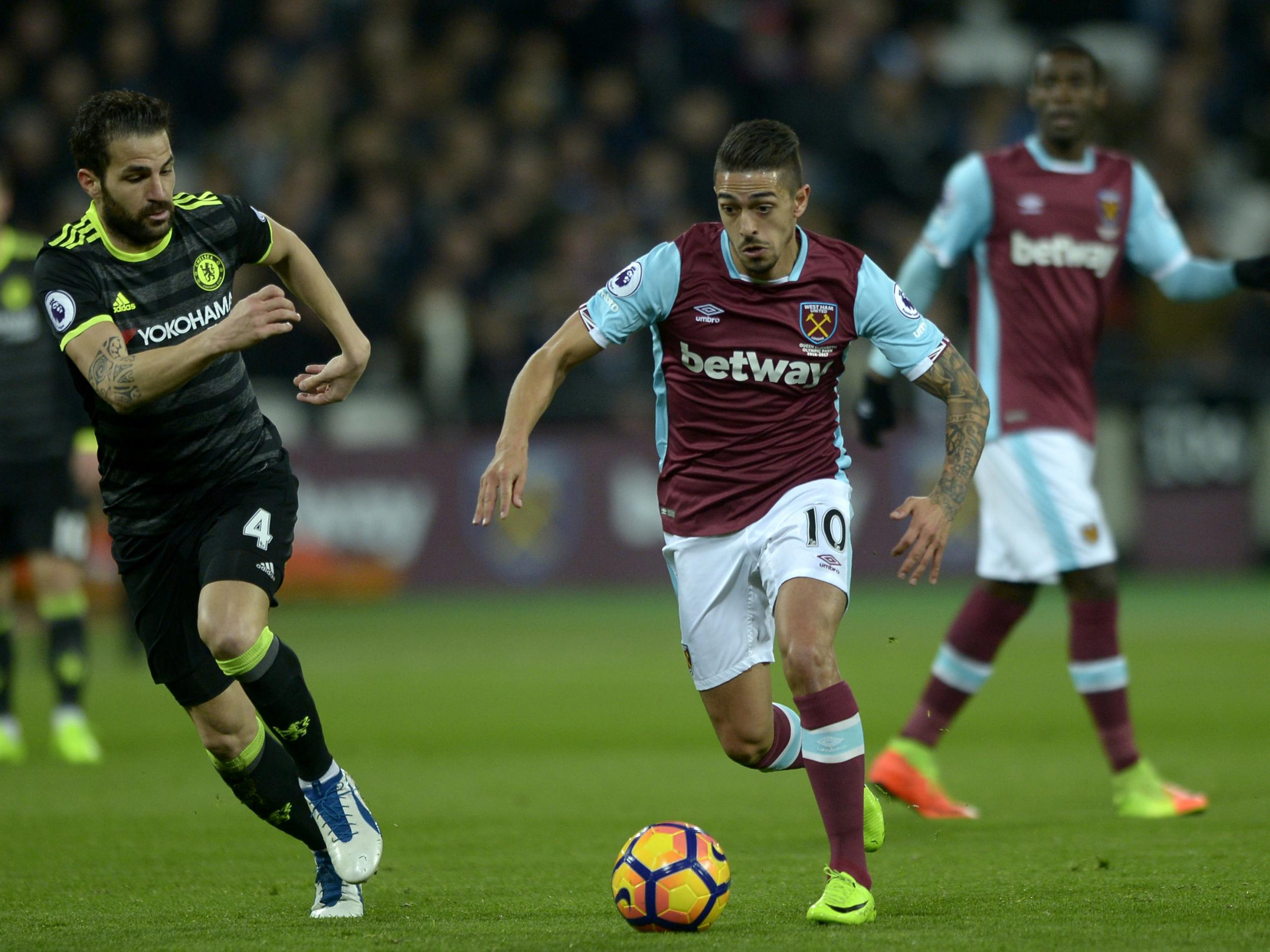 &#13;
Lanzini scored late on (West Ham United via Getty)&#13;