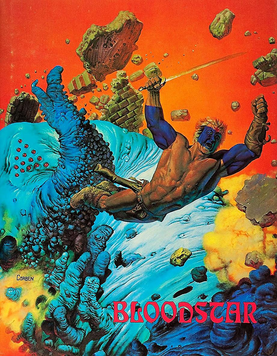 &#13;
In ‘Bloodstar’, published in 1976, Richard Corben adapted in comics a fantasy short story of Robert Howard, creator of Conan.&#13;