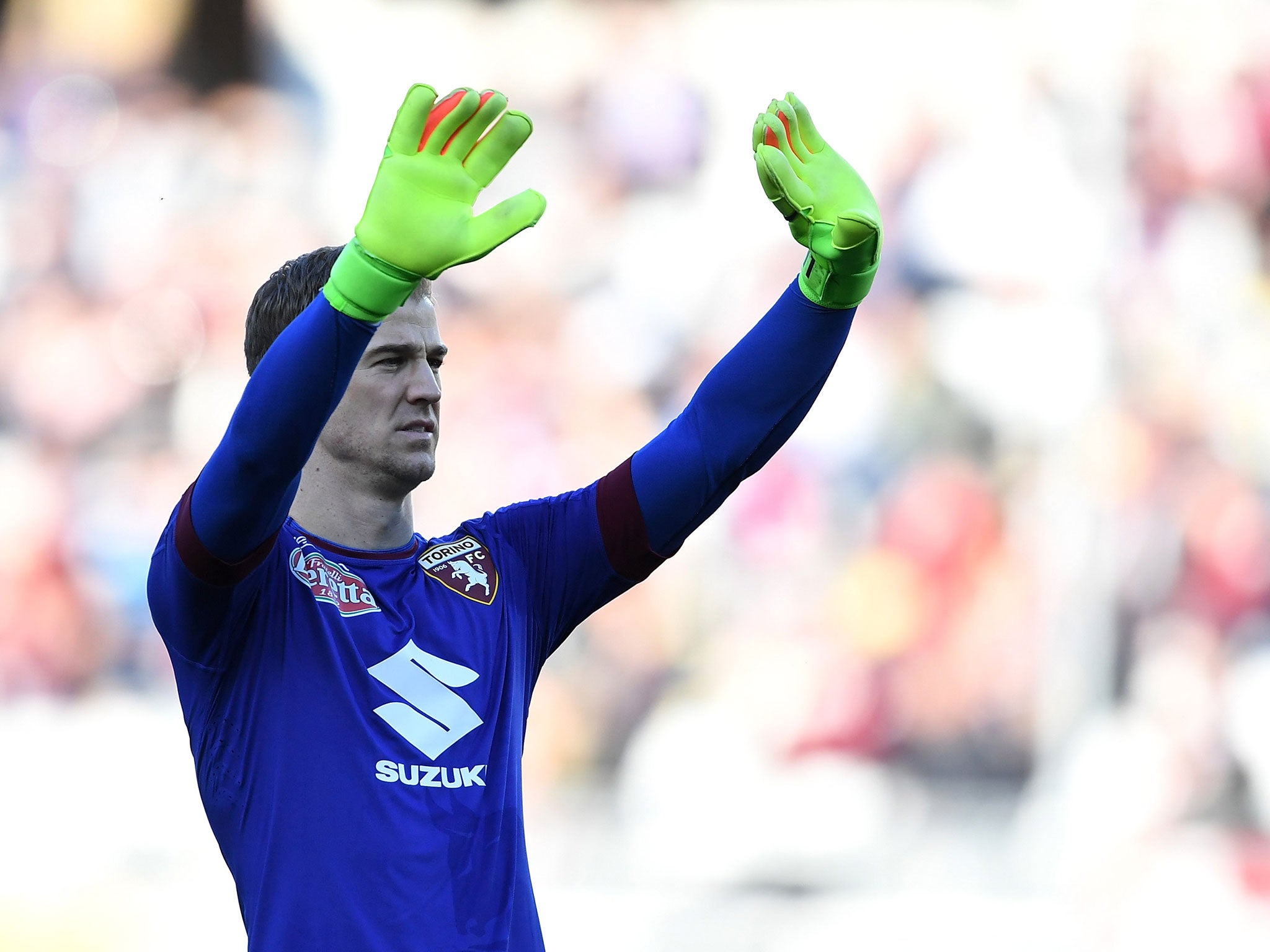 Joe Hart in action for Torino