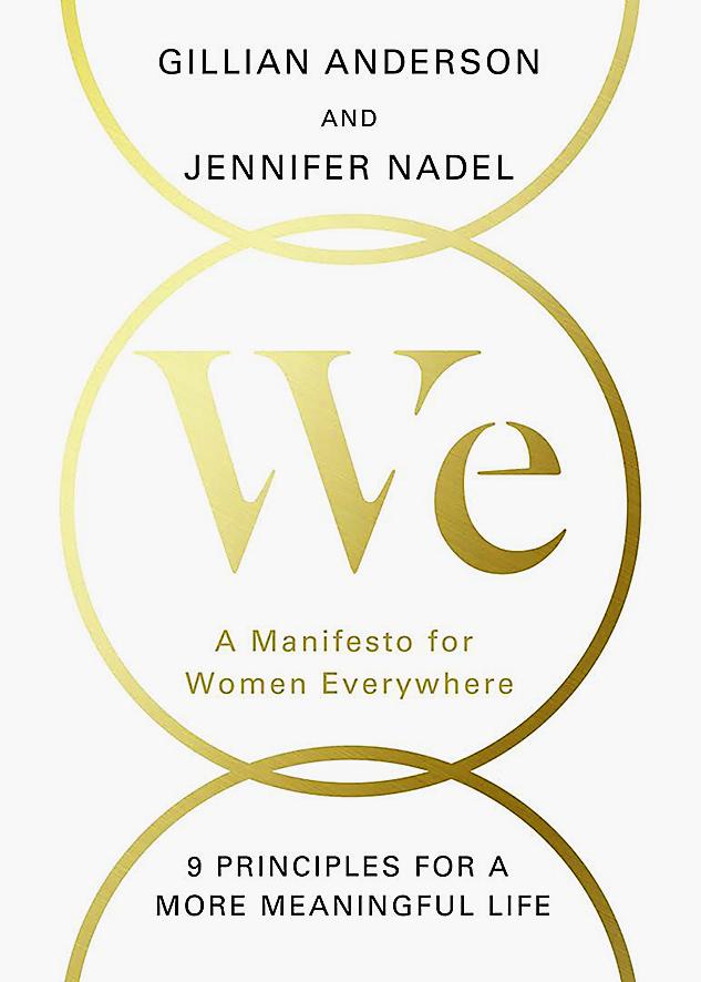 We: A Manifesto for Women Everywhere by Gillian Anderson, Jennifer Nadel