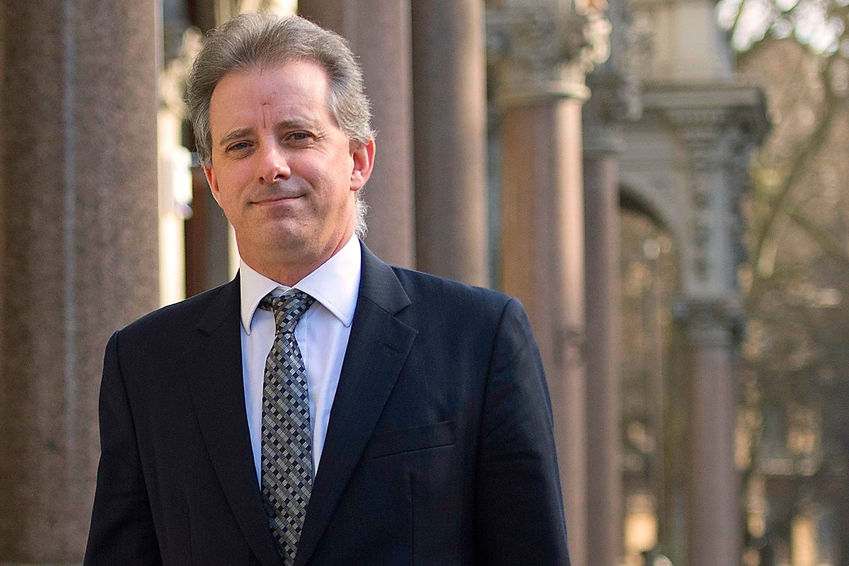 Christopher Steele, the former MI6 agent who set-up Orbis Business Intelligence and compiled a dossier on Donald Trump