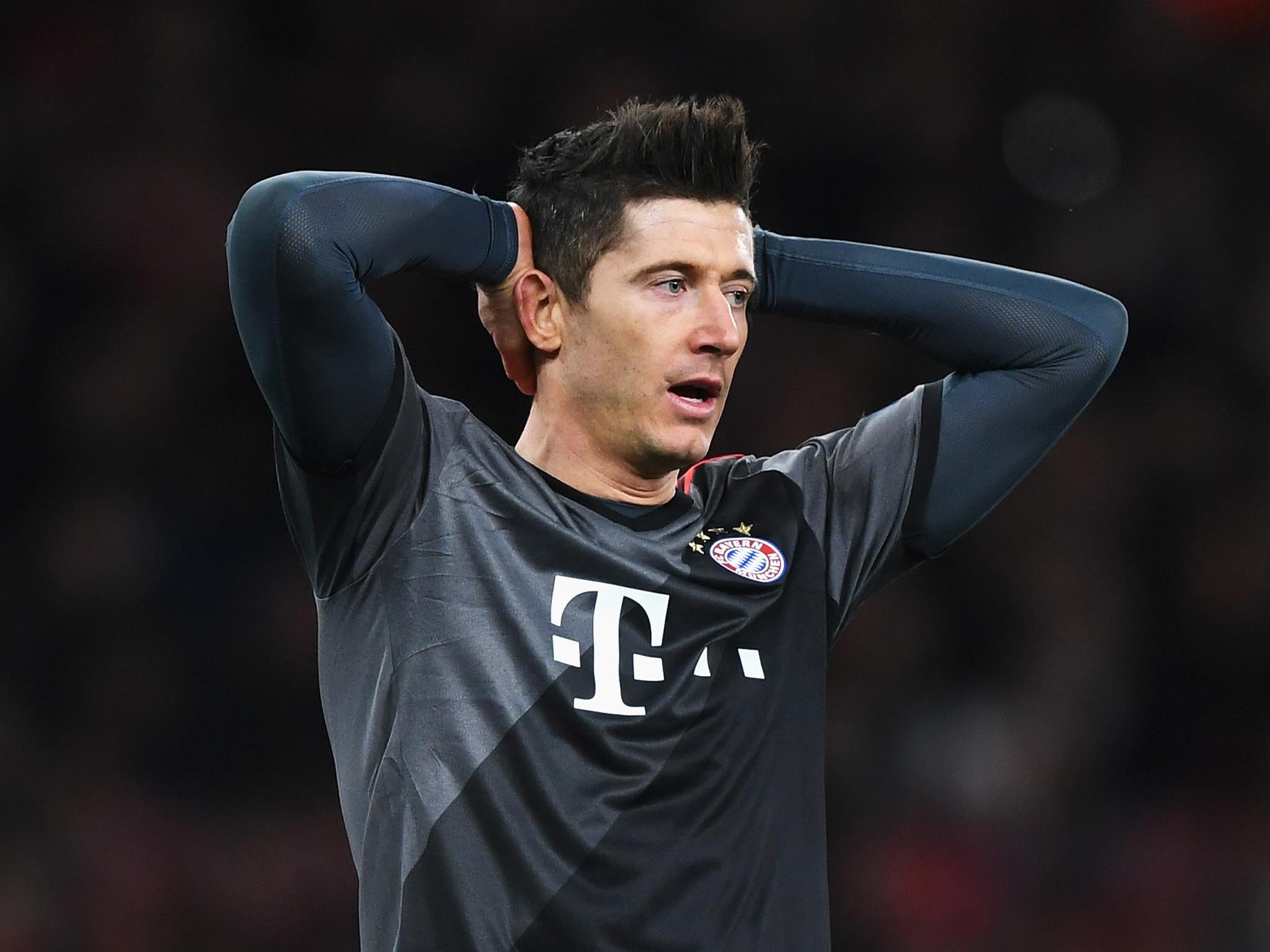 Lewandowski will miss the first leg