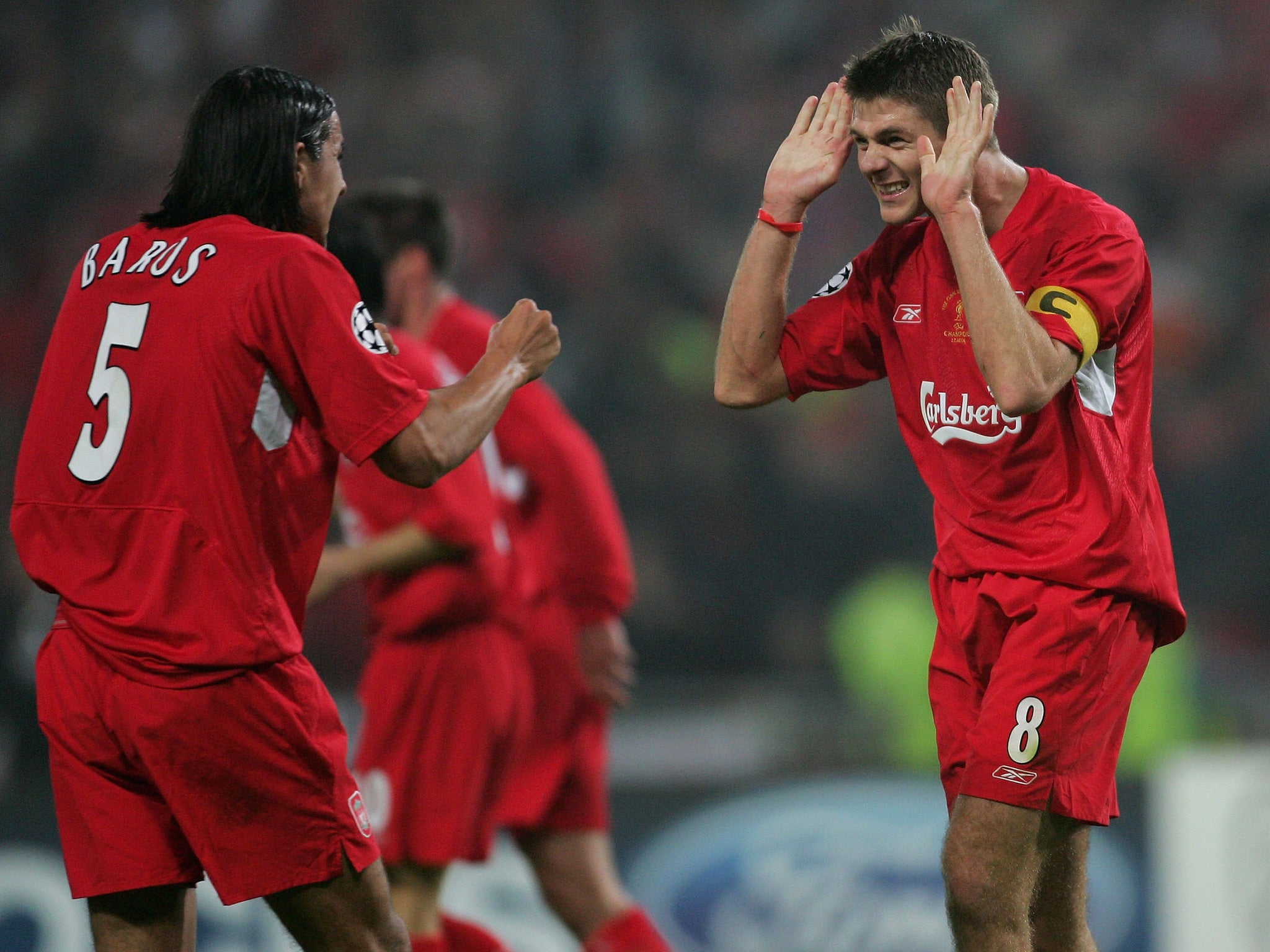 Steven Gerrard's header turned Liverpool's fortunes around in Istanbul