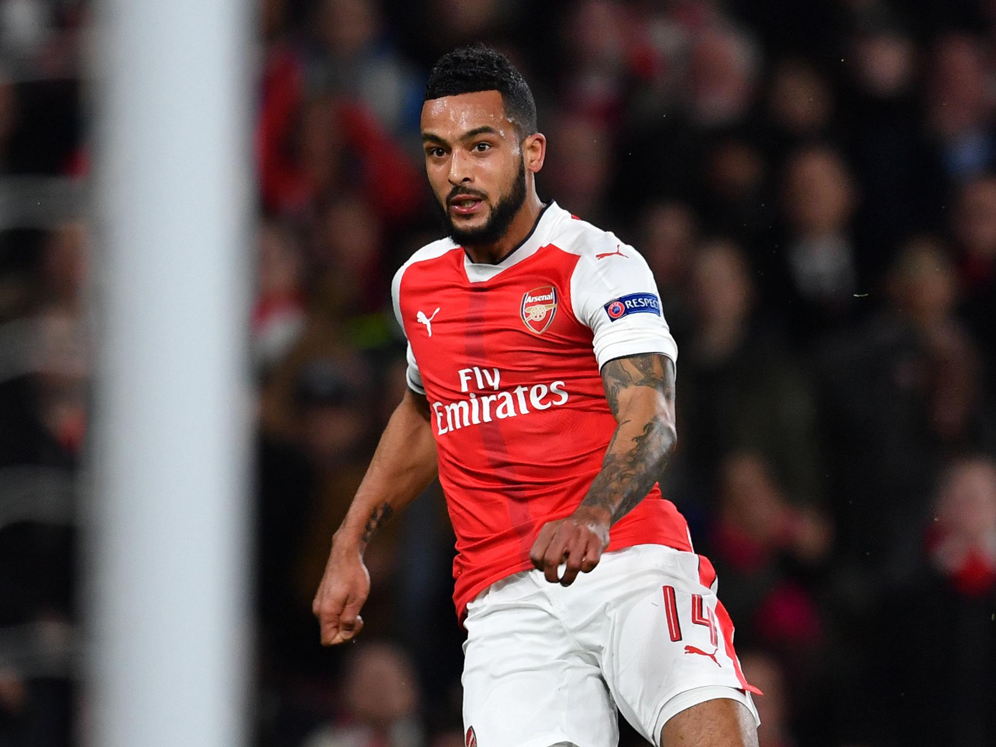 Walcott told Wenger he preferred to play wide right than through the middle