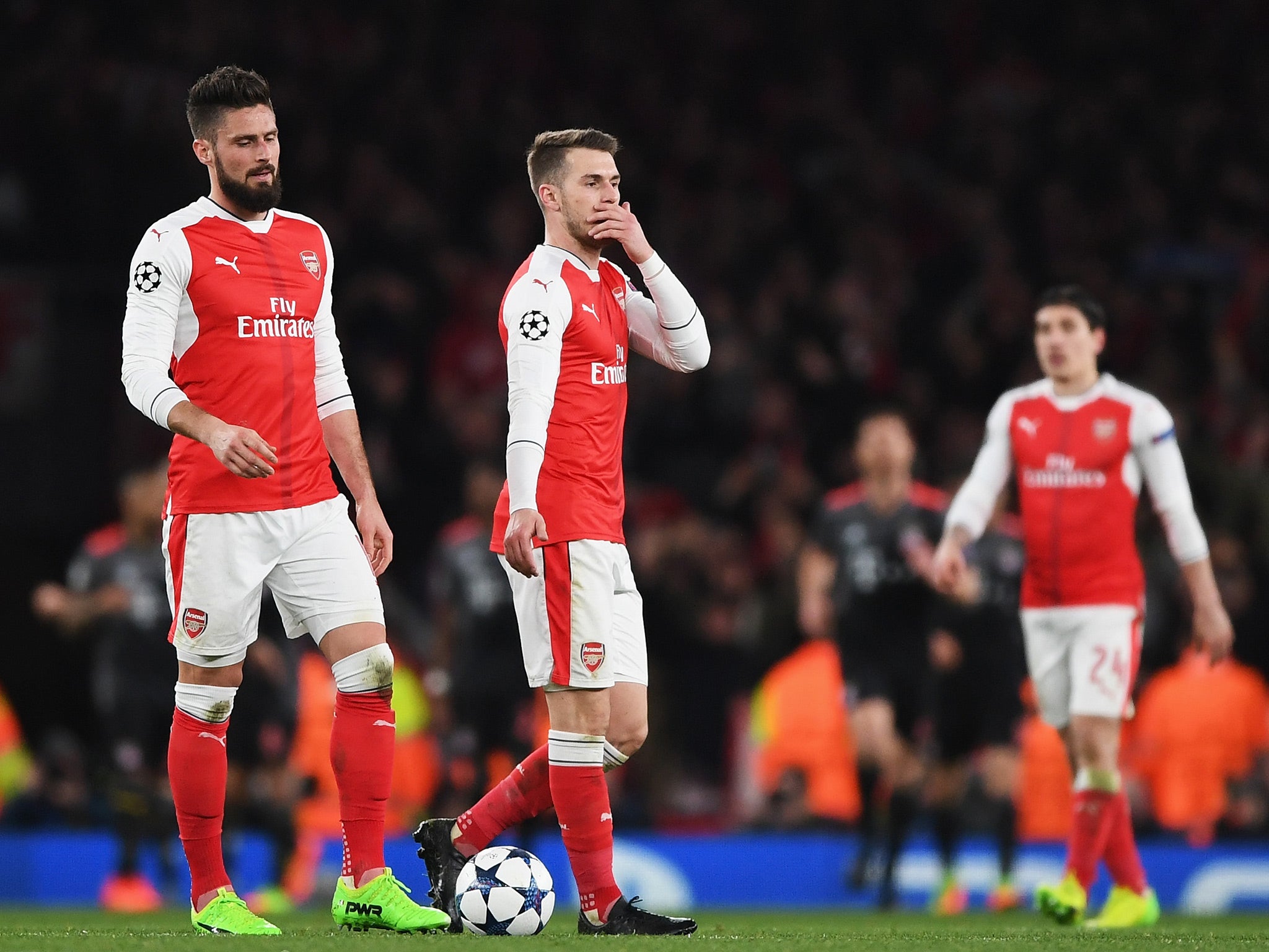 Arsenal went down by five goals once again, a fortnight after their defeat in Munich